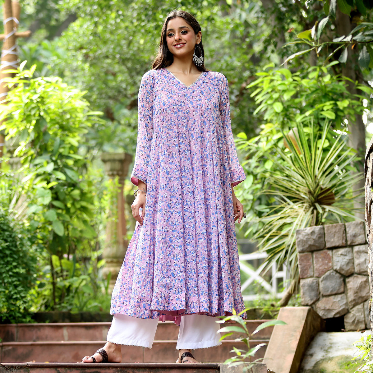 Garvi floral Kameez
