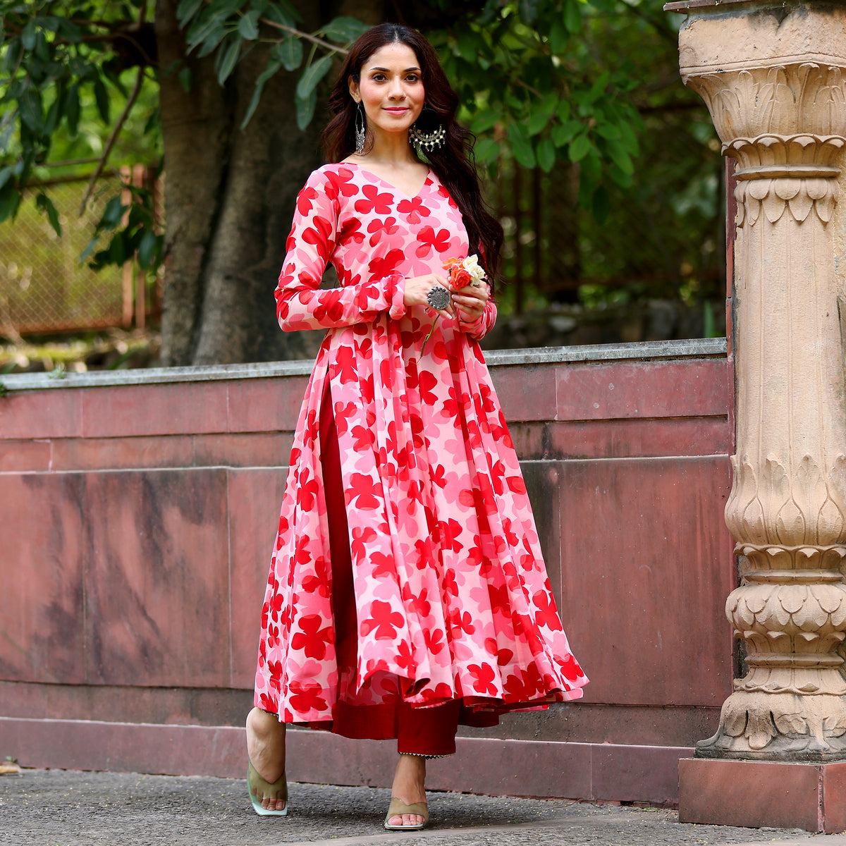Darshi Floral Georgette  Set