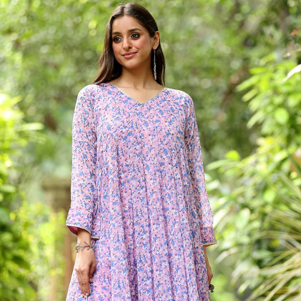 Garvi floral Kameez