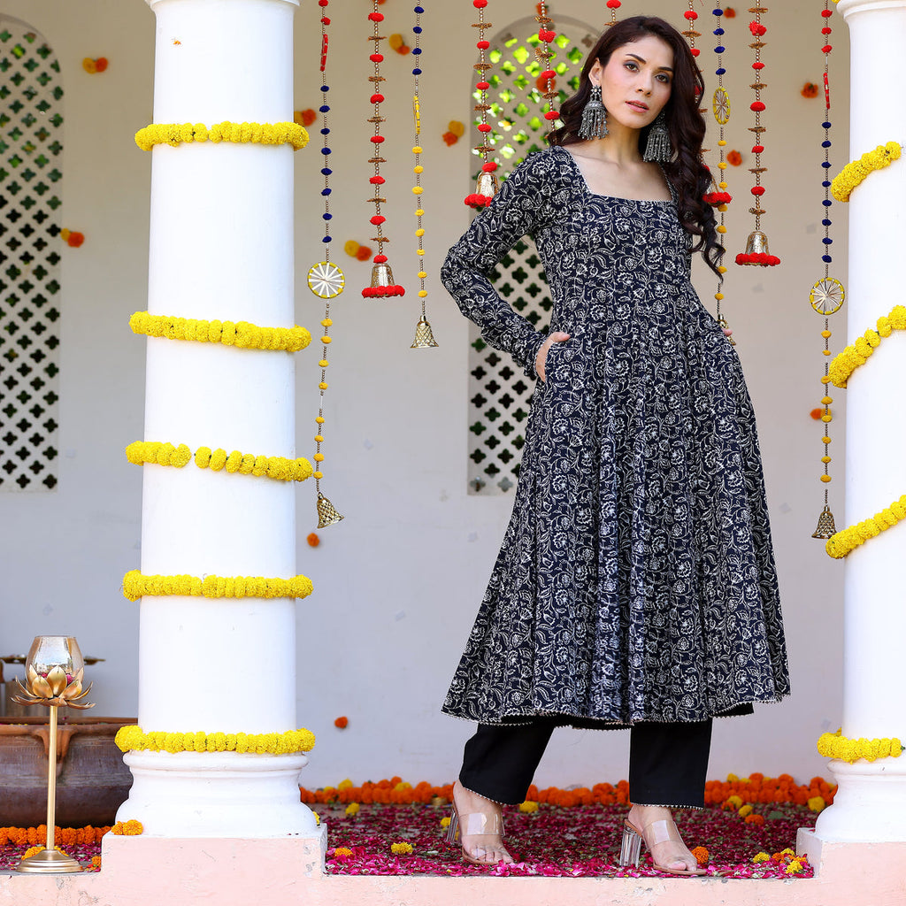 Amalkari Cotton Printed Set