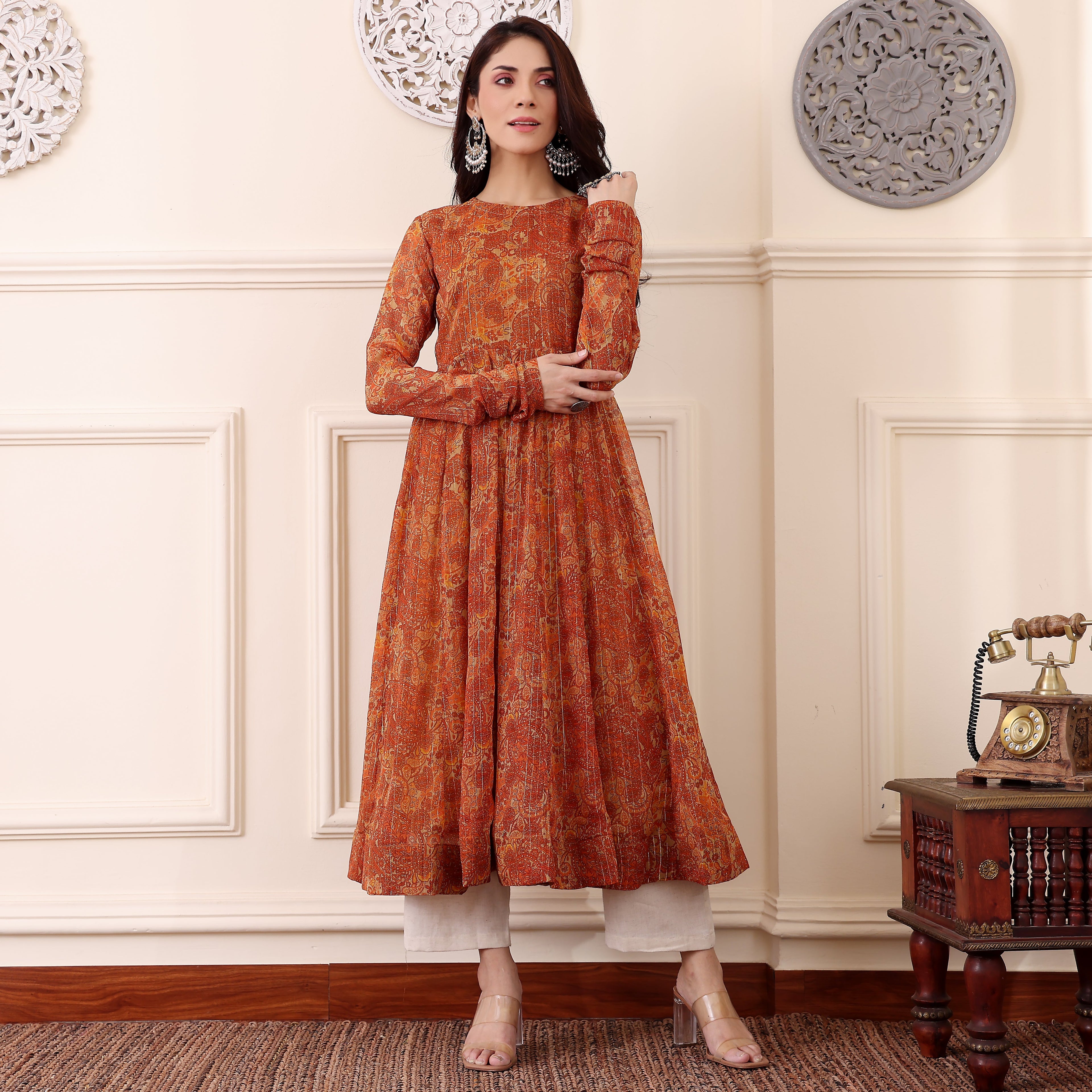 Yanika Georgette Kurta