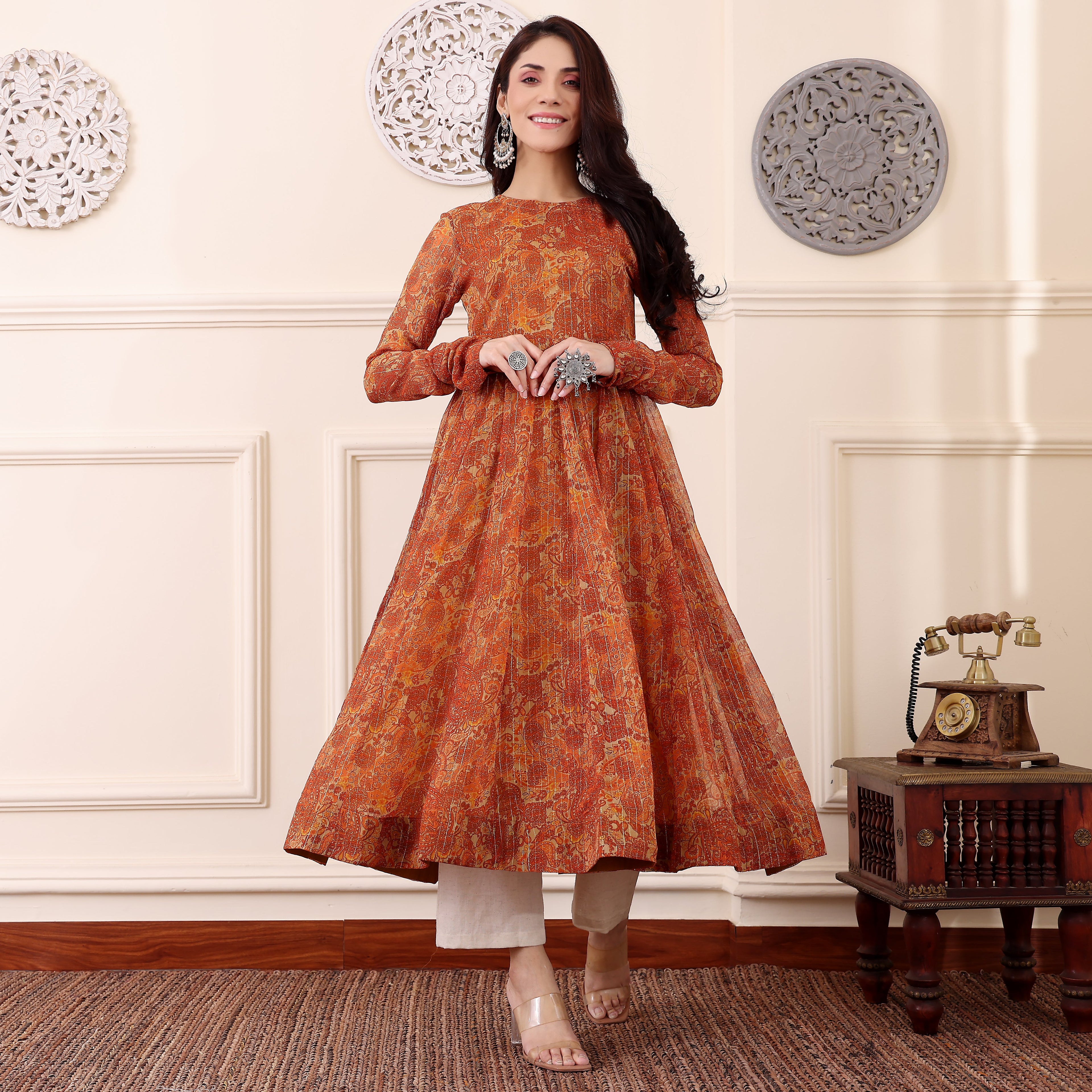 Yanika Georgette Kurta
