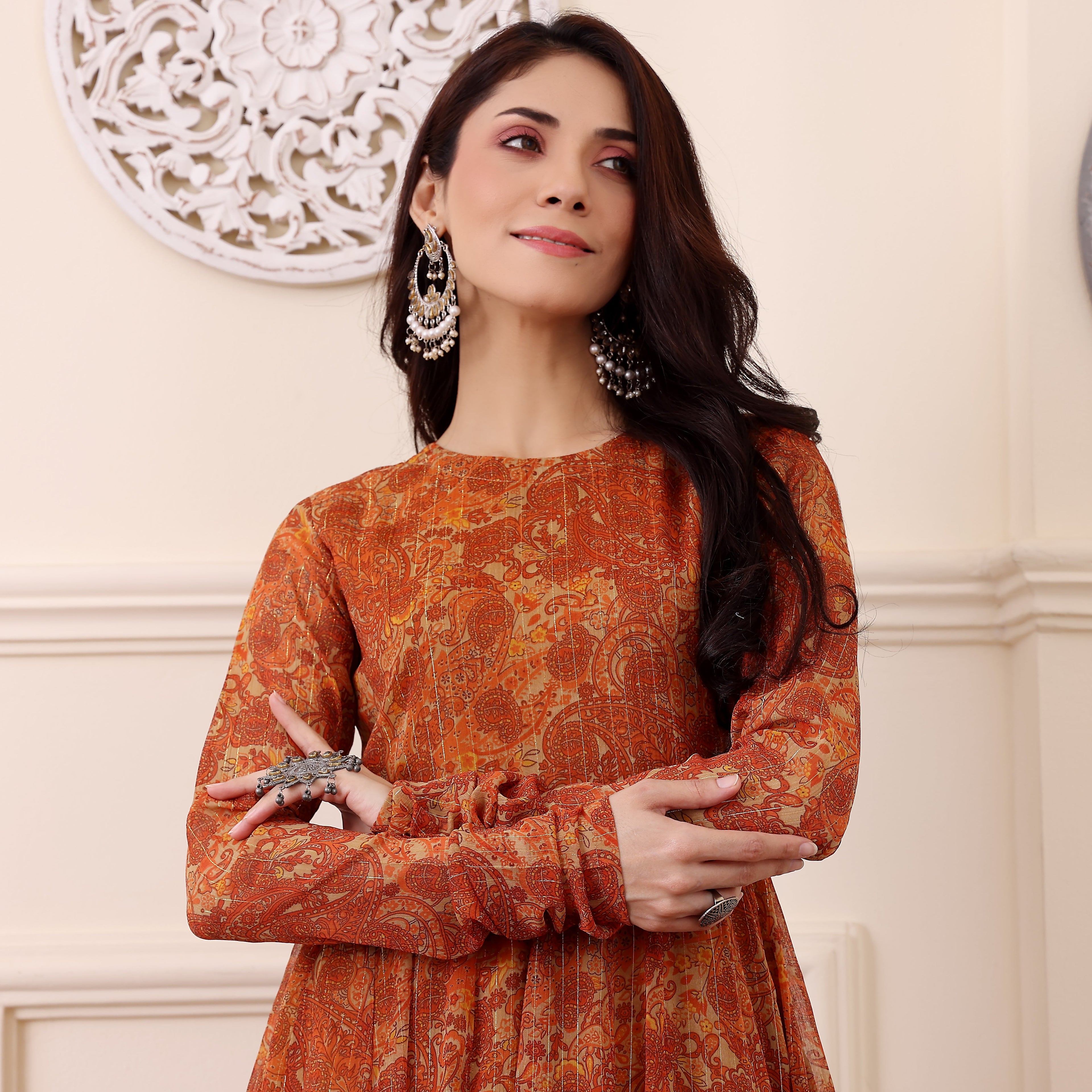 Yanika Georgette Kurta
