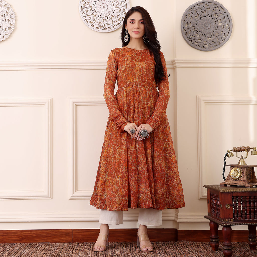 Yanika Georgette Kurta