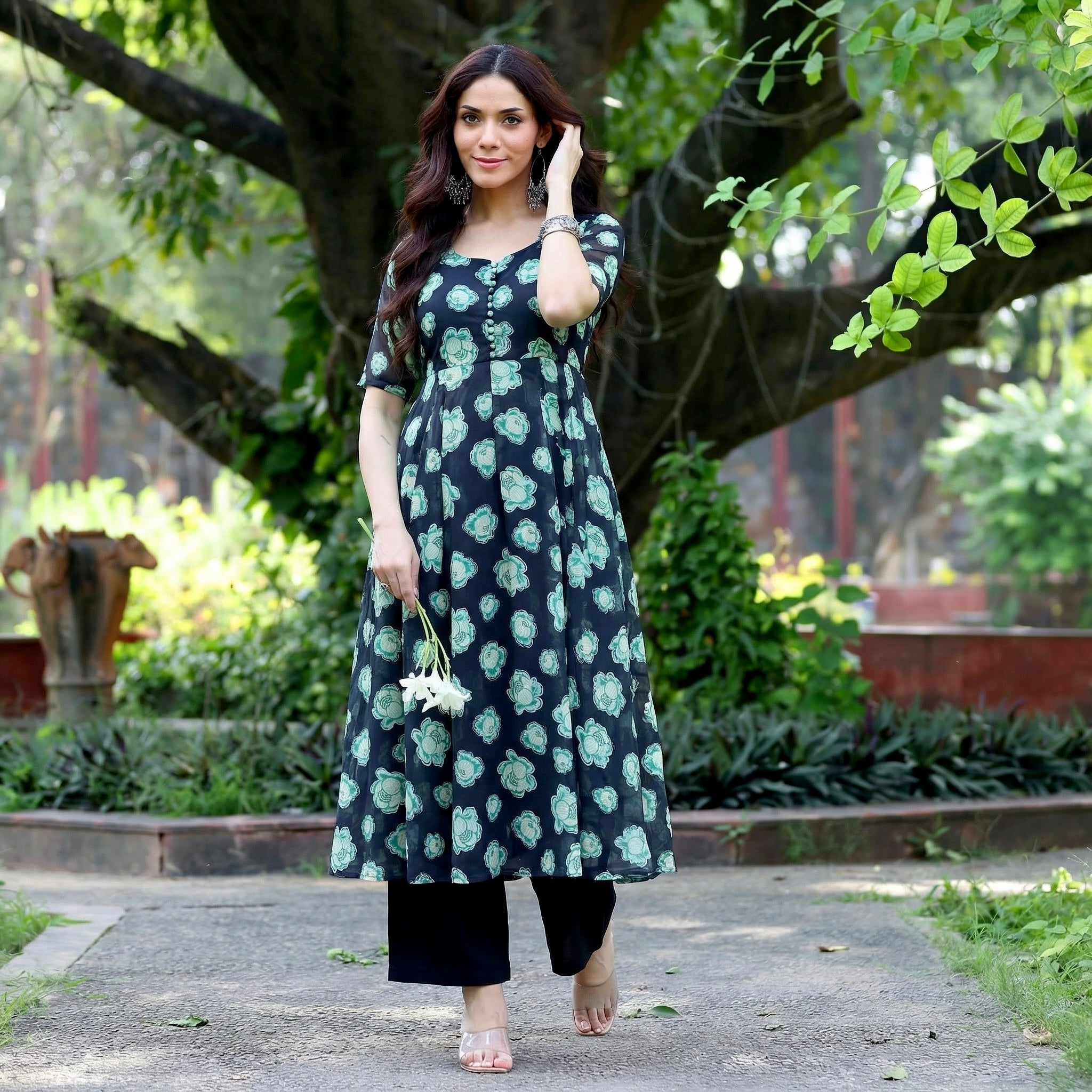 Aaragya Georgette Kurta