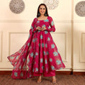Rani Pink Georgette set