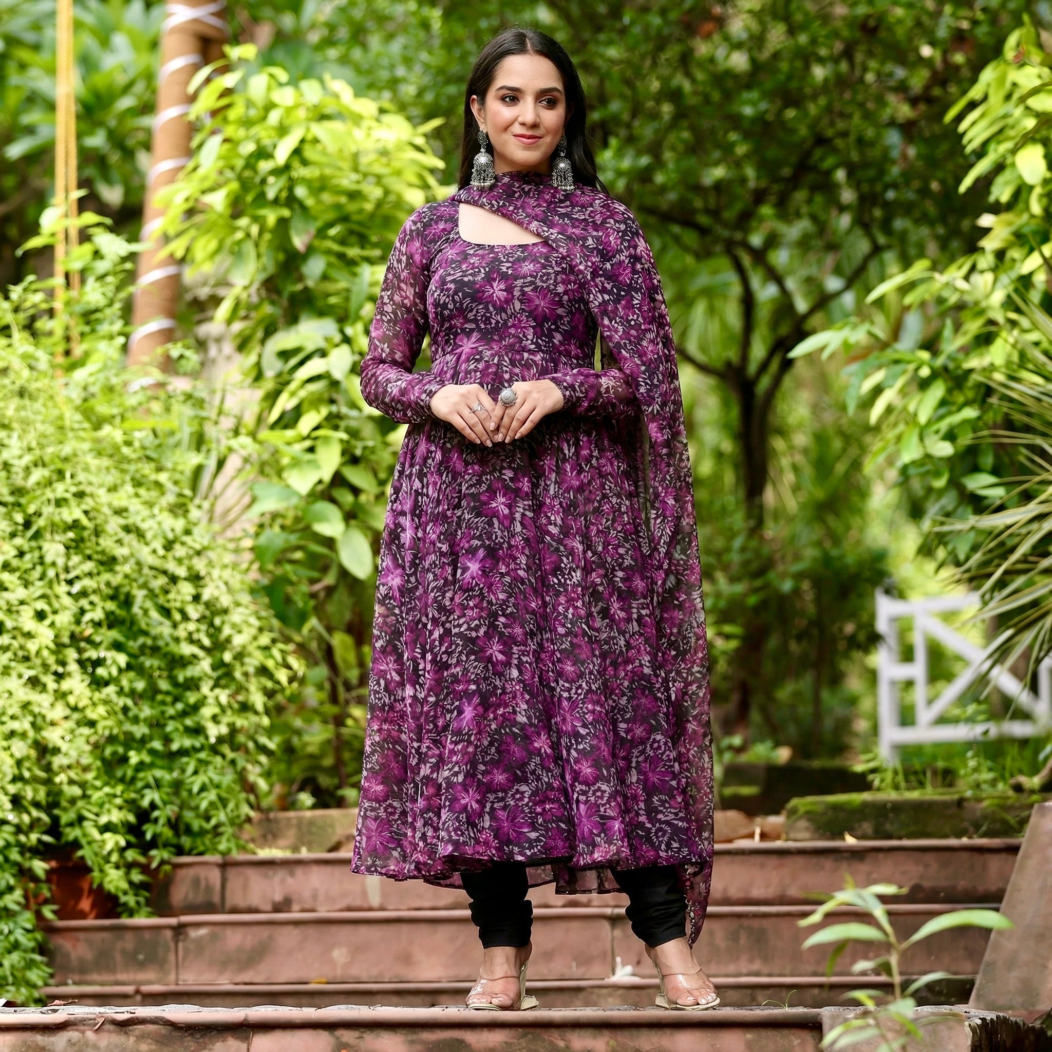Natava Georgette Set