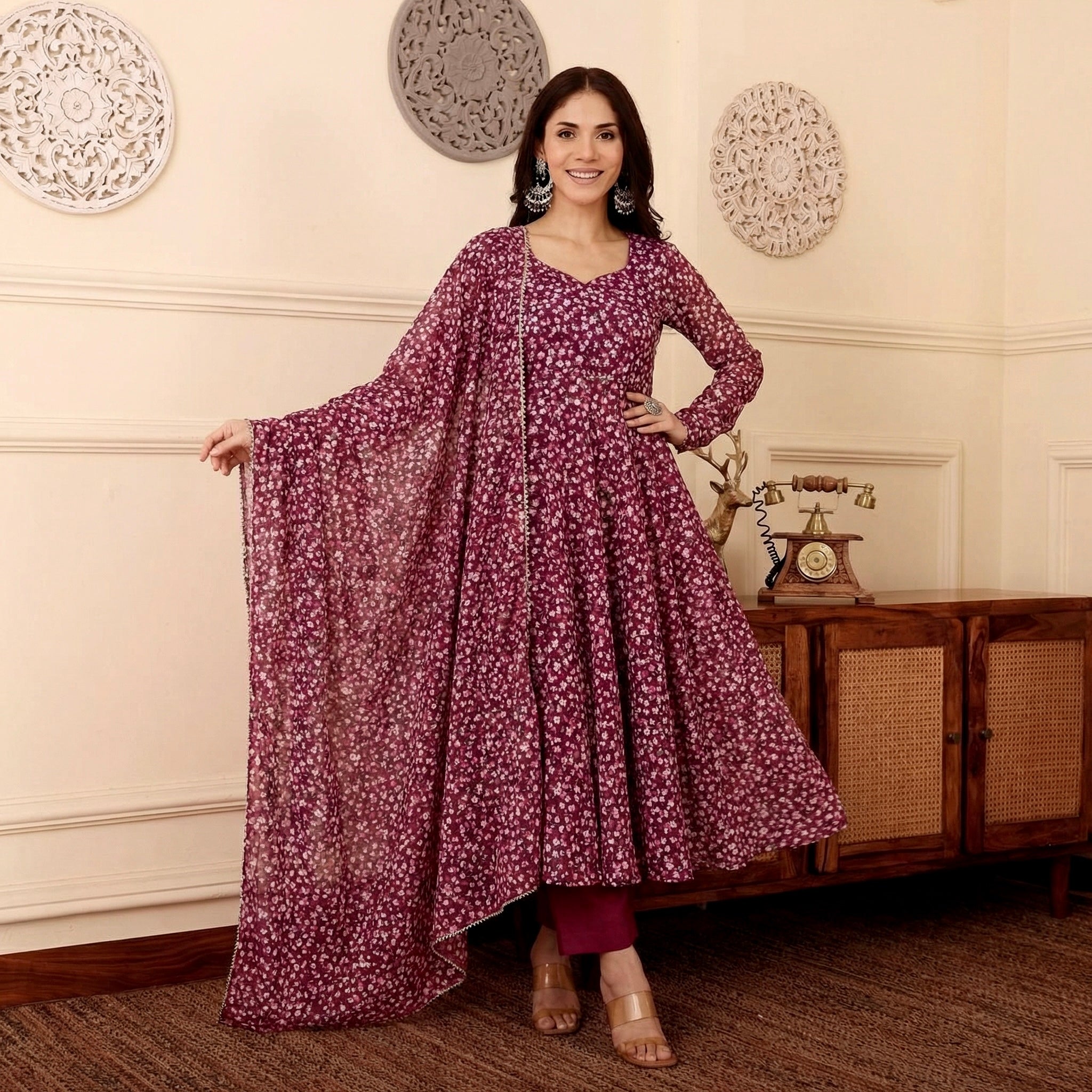 Anumeha Georgette Set