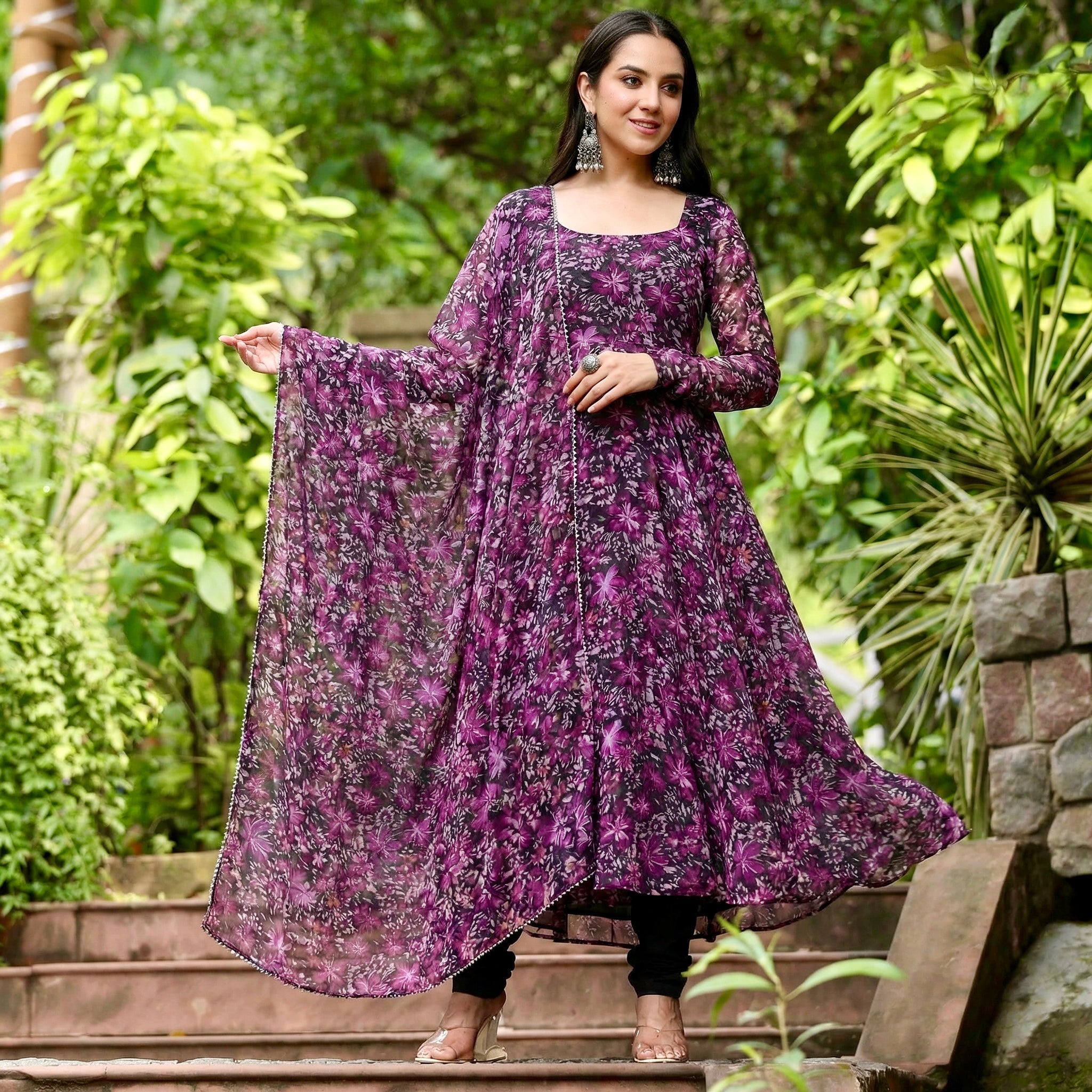 Natava Georgette Set