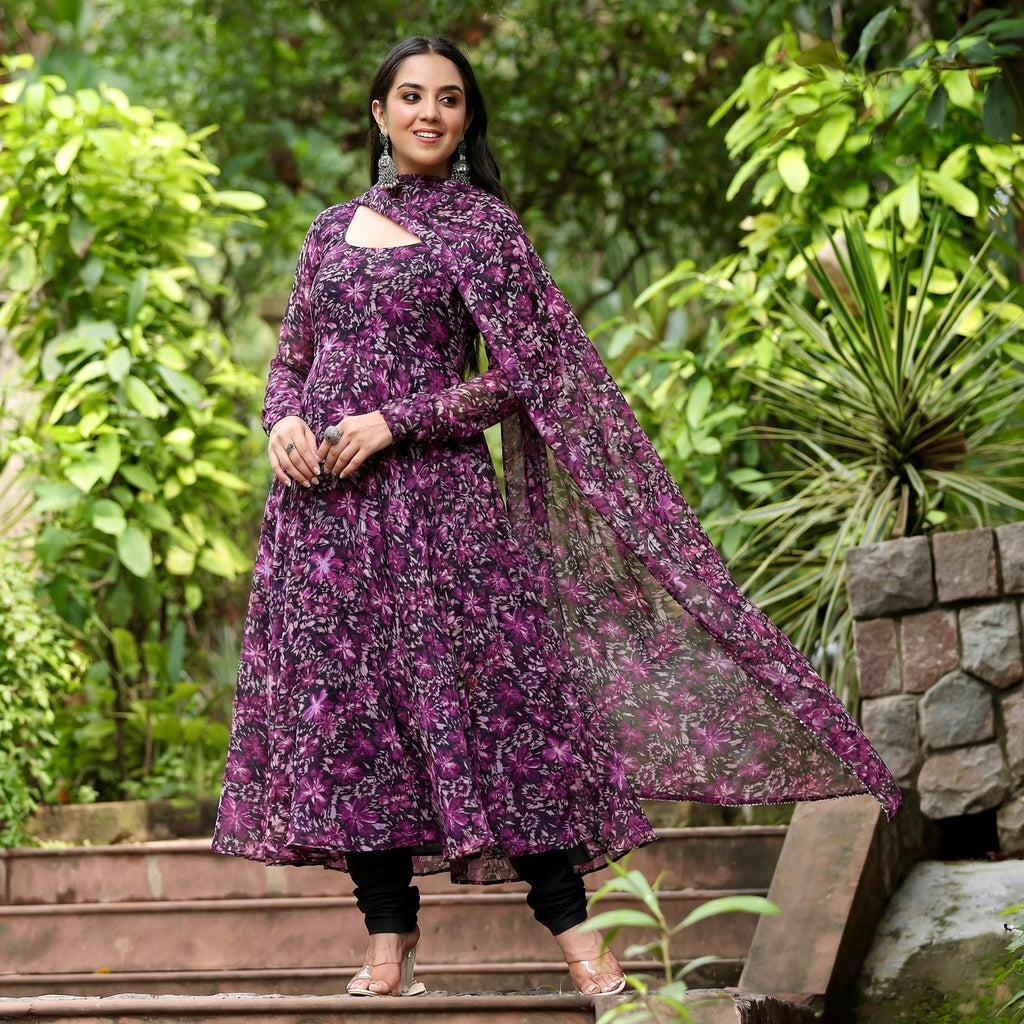 Natava Georgette Set