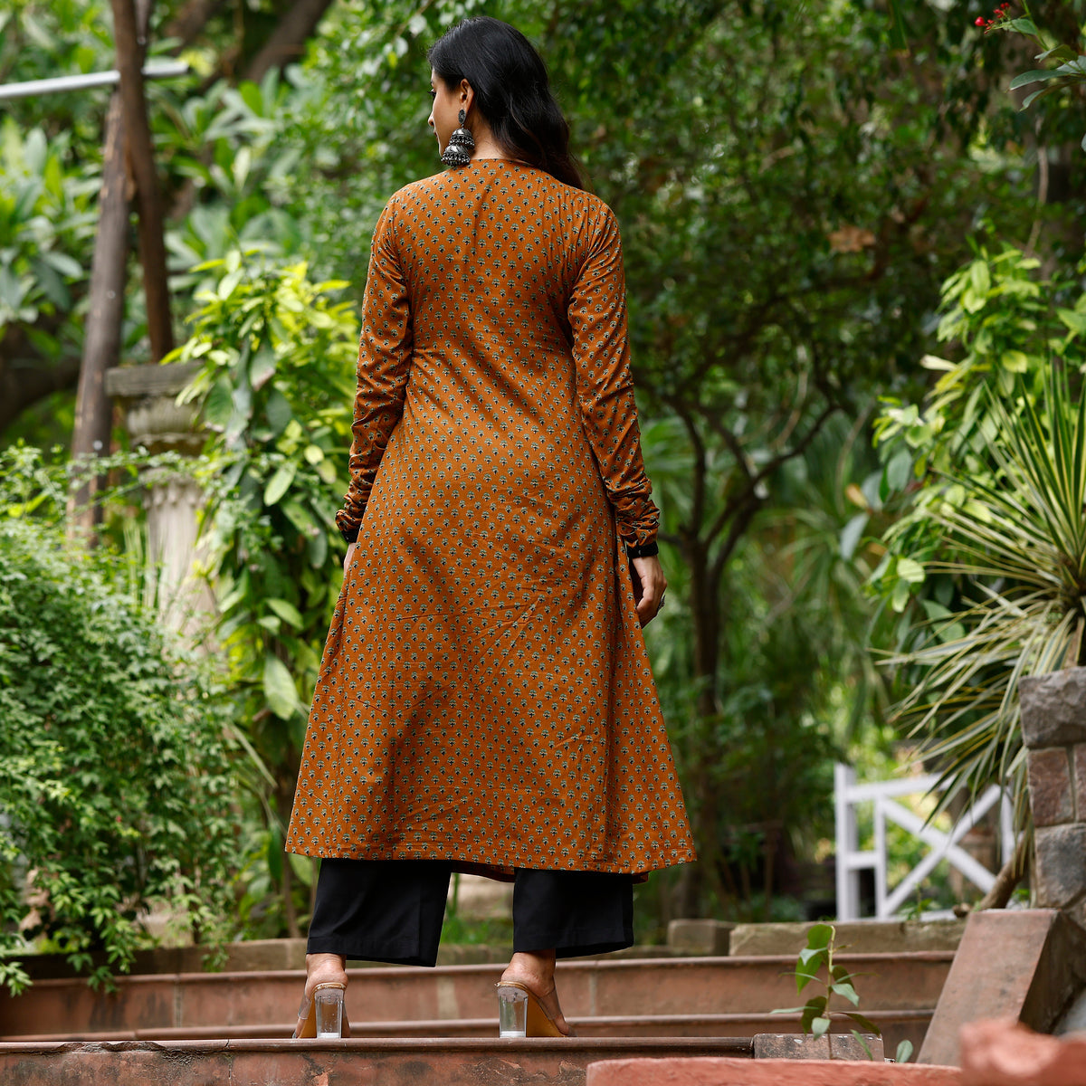 Neria Flare Cotton Kurta