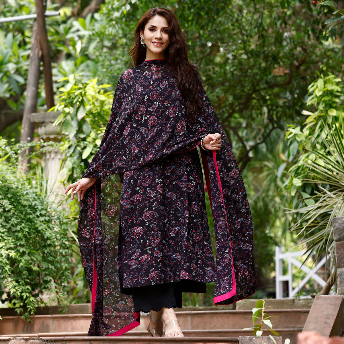 Kambhavati Georgette Set