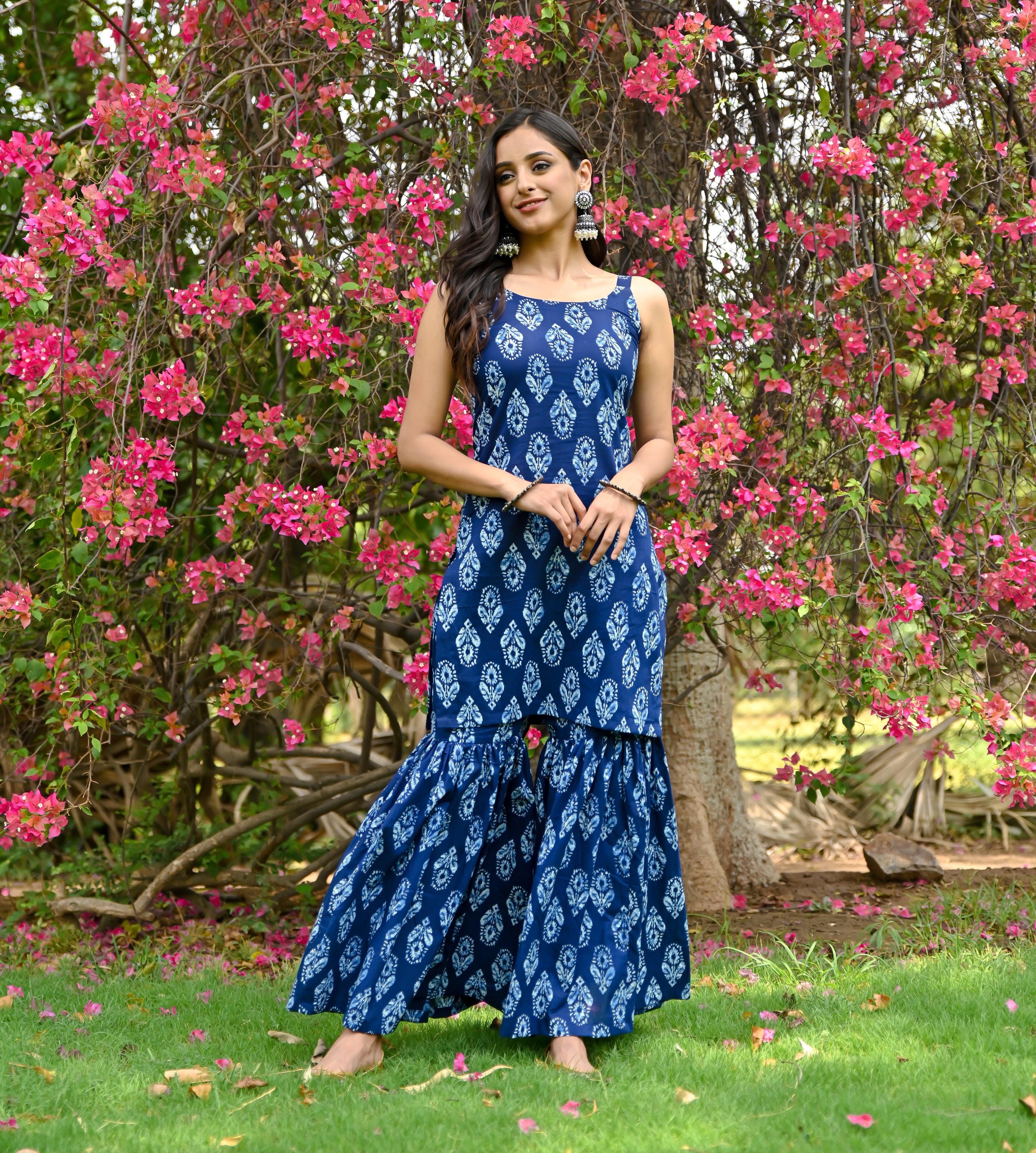 Aprajita indigo set