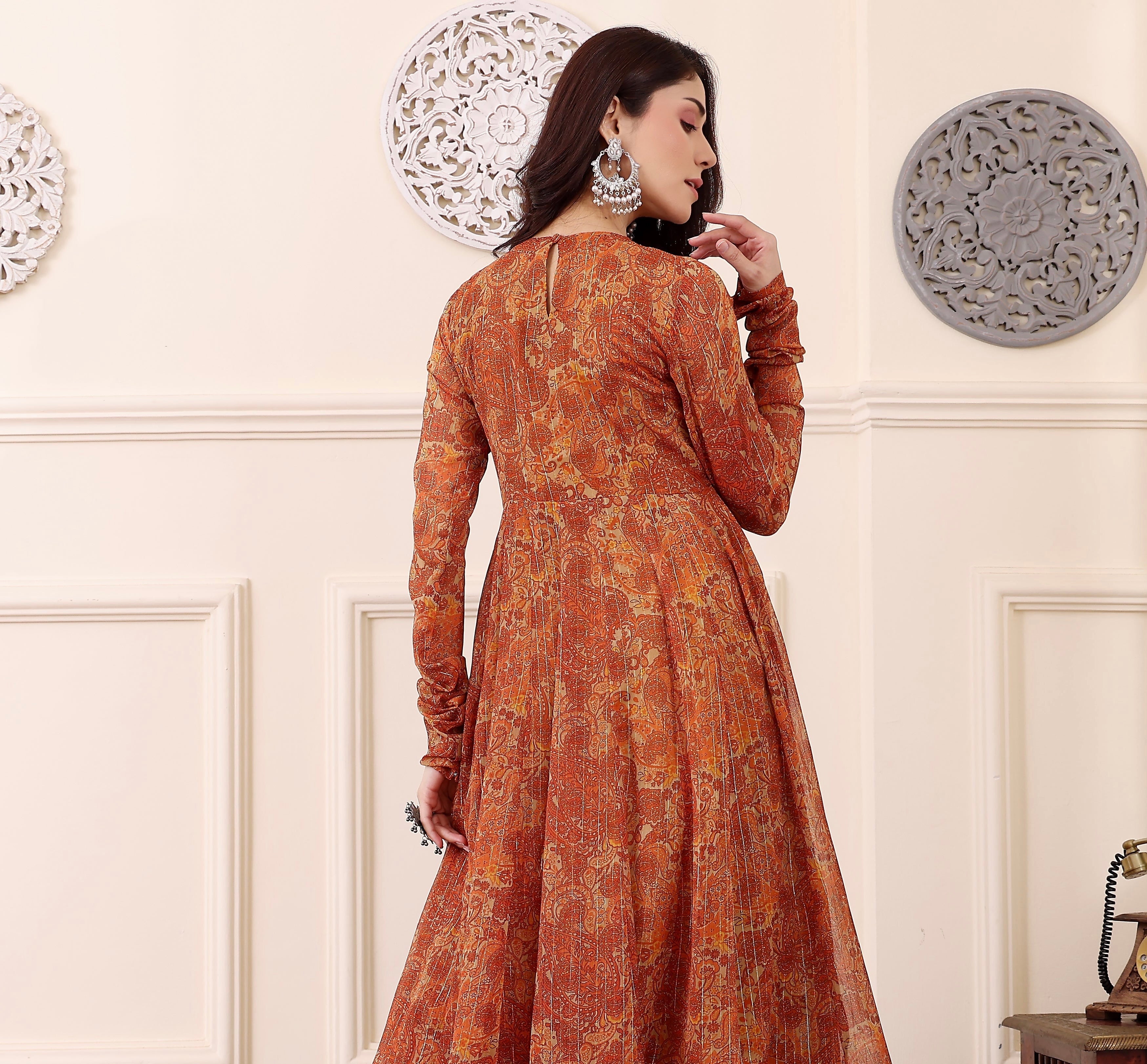 Yanika Georgette Kurta