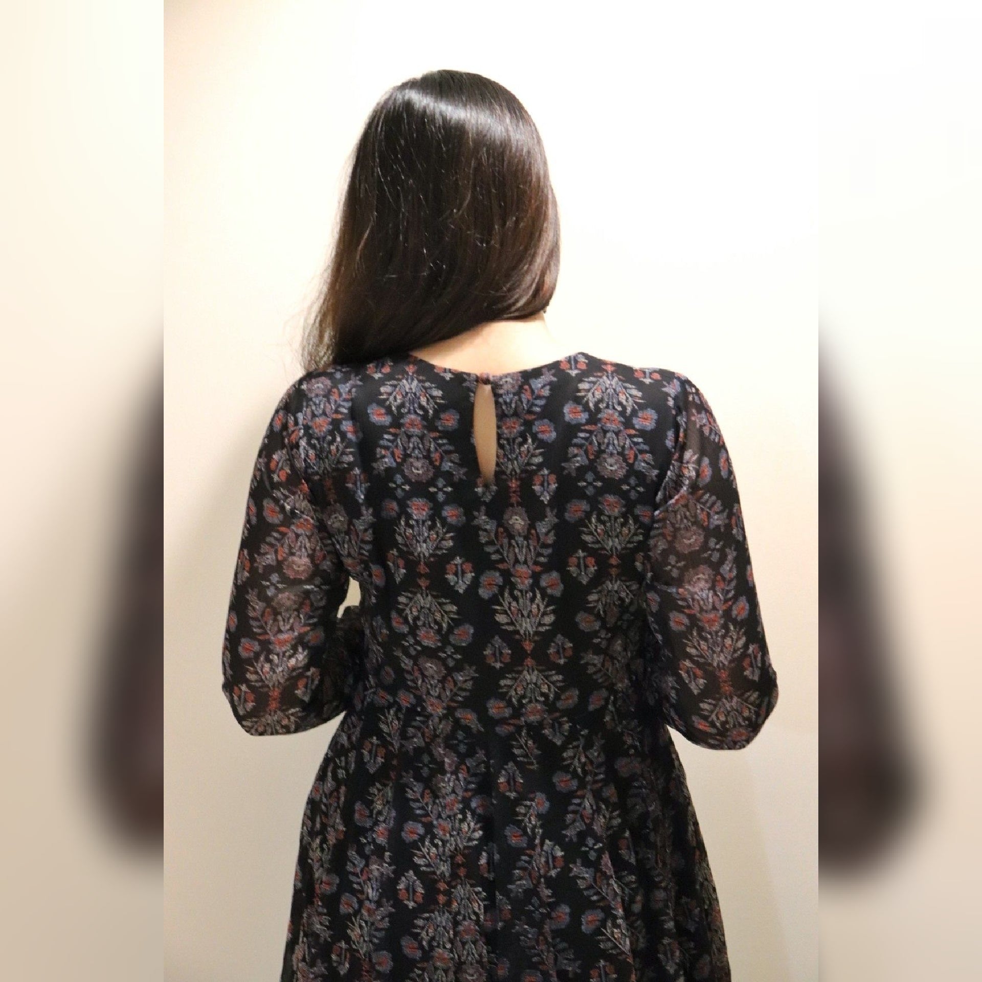 Latika Kalidaar Chiffon Kurta