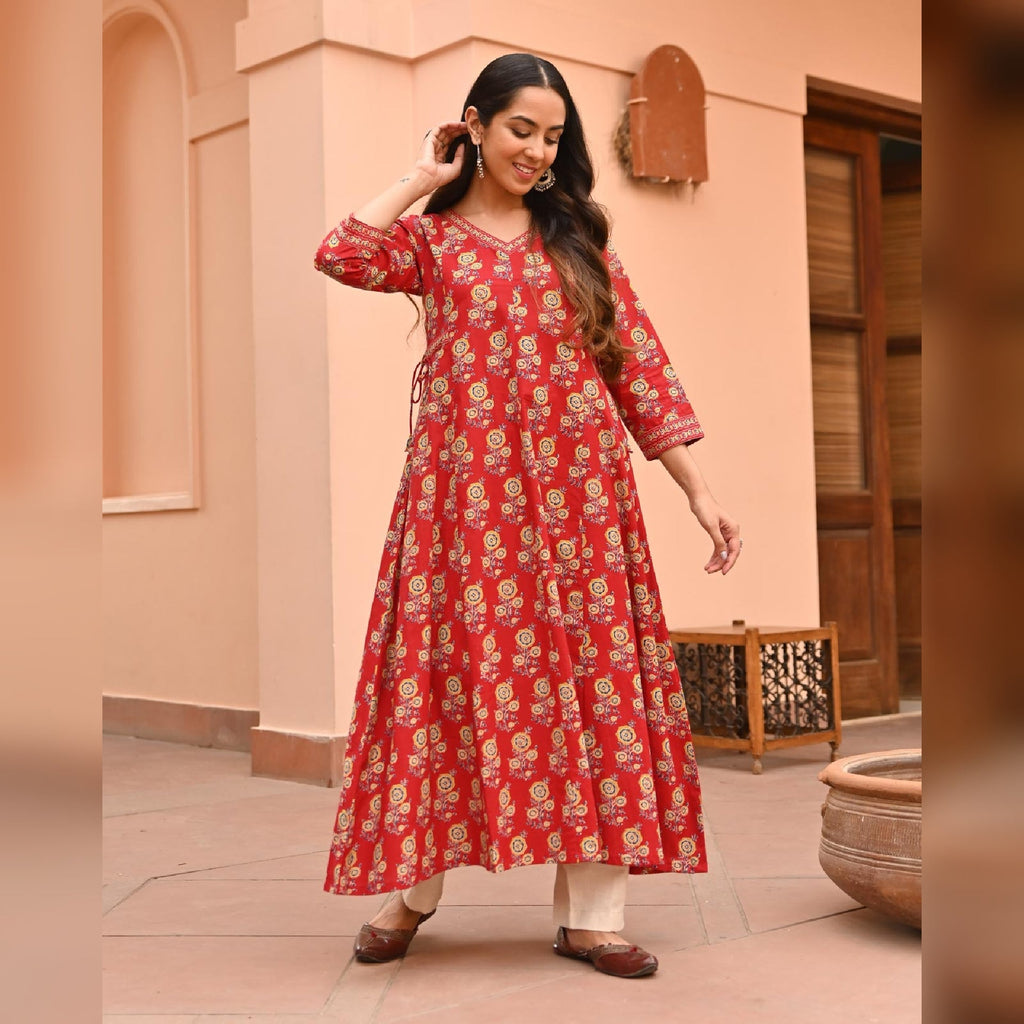 Ziniya Cotton Kurta