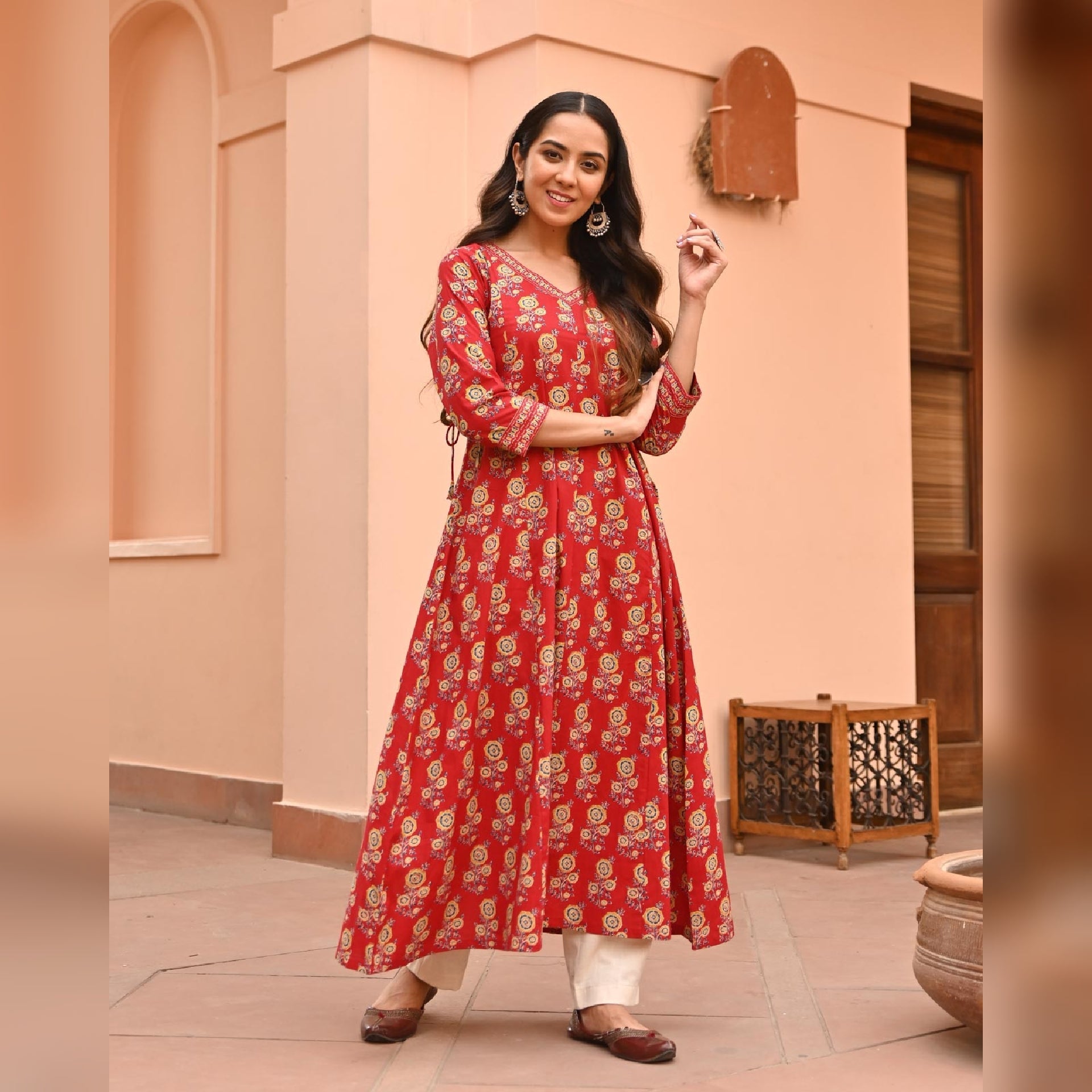 Ziniya Cotton Kurta