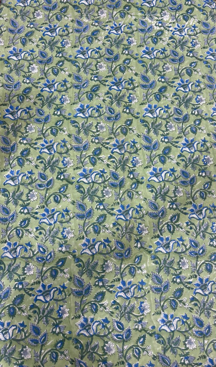 Azi Hand block Cotton Kurta