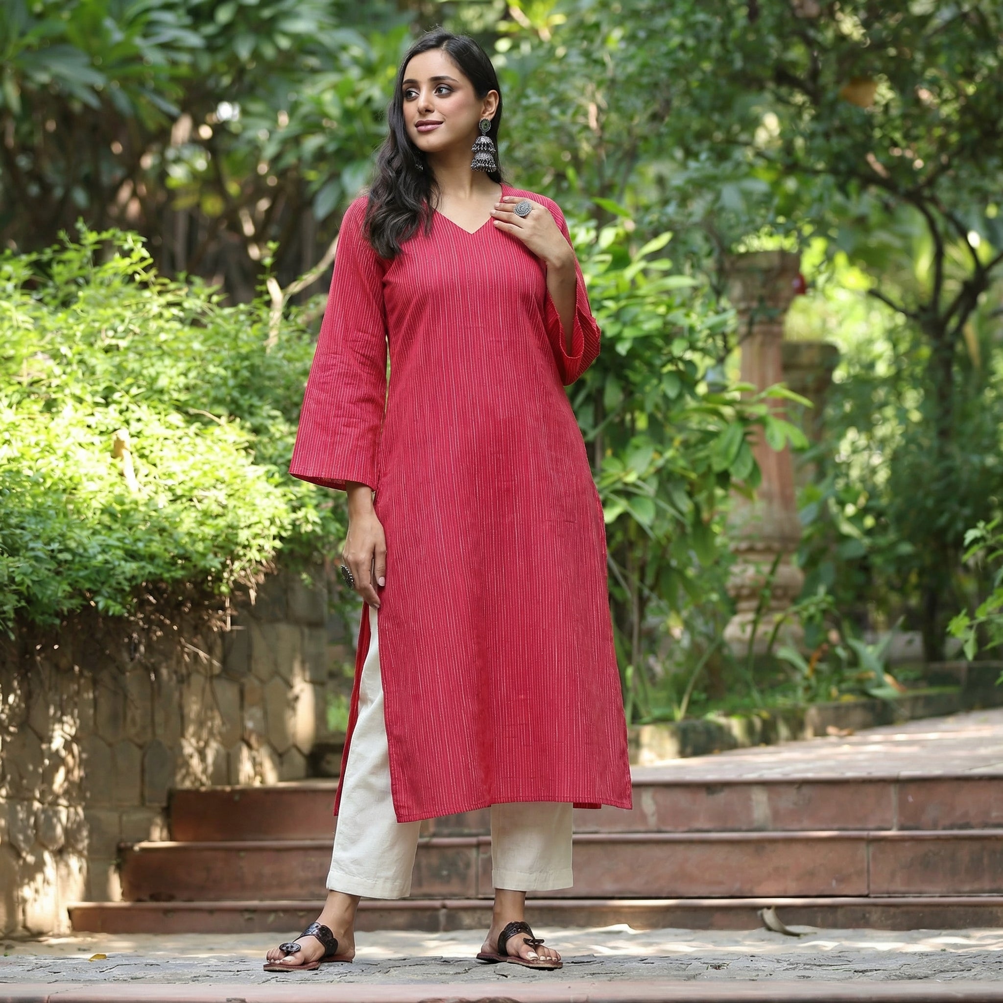 Atishi Handloom Cotton Kurta