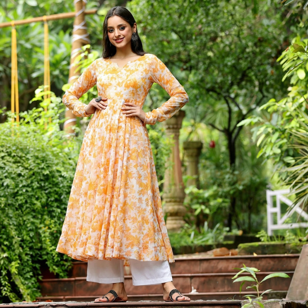 Maala Georgette Kurta