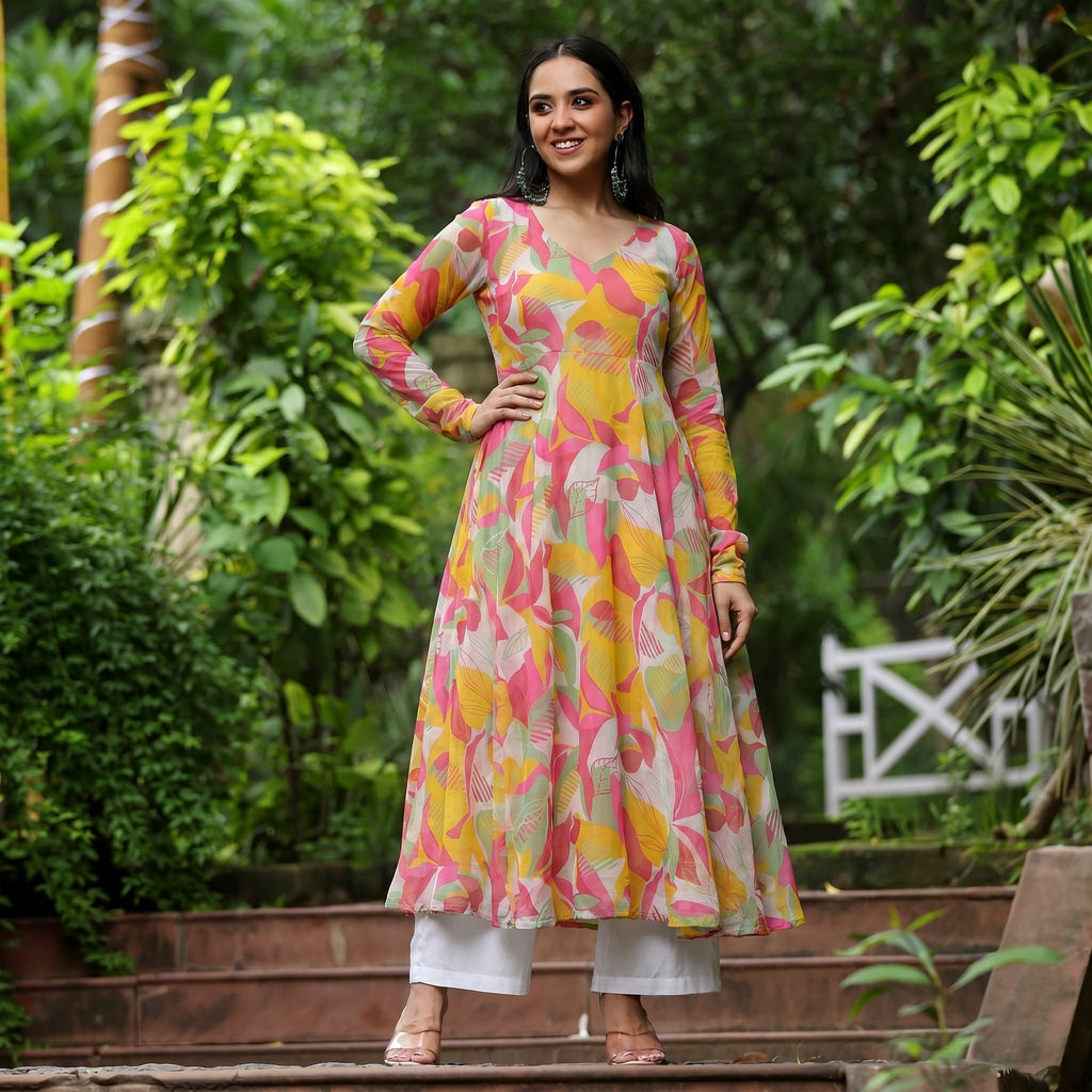 Atraka Georgette Kurta