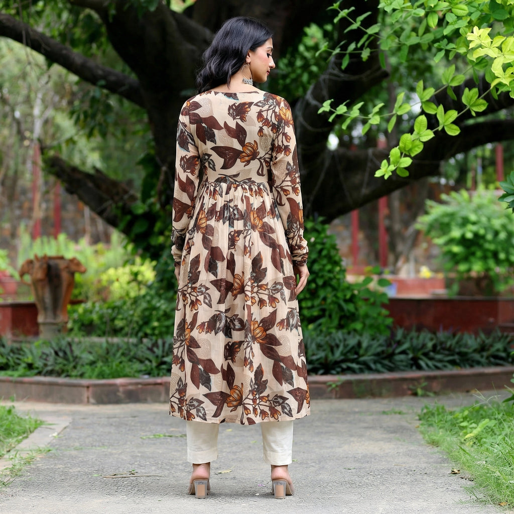 Aaria Georgette Kurta