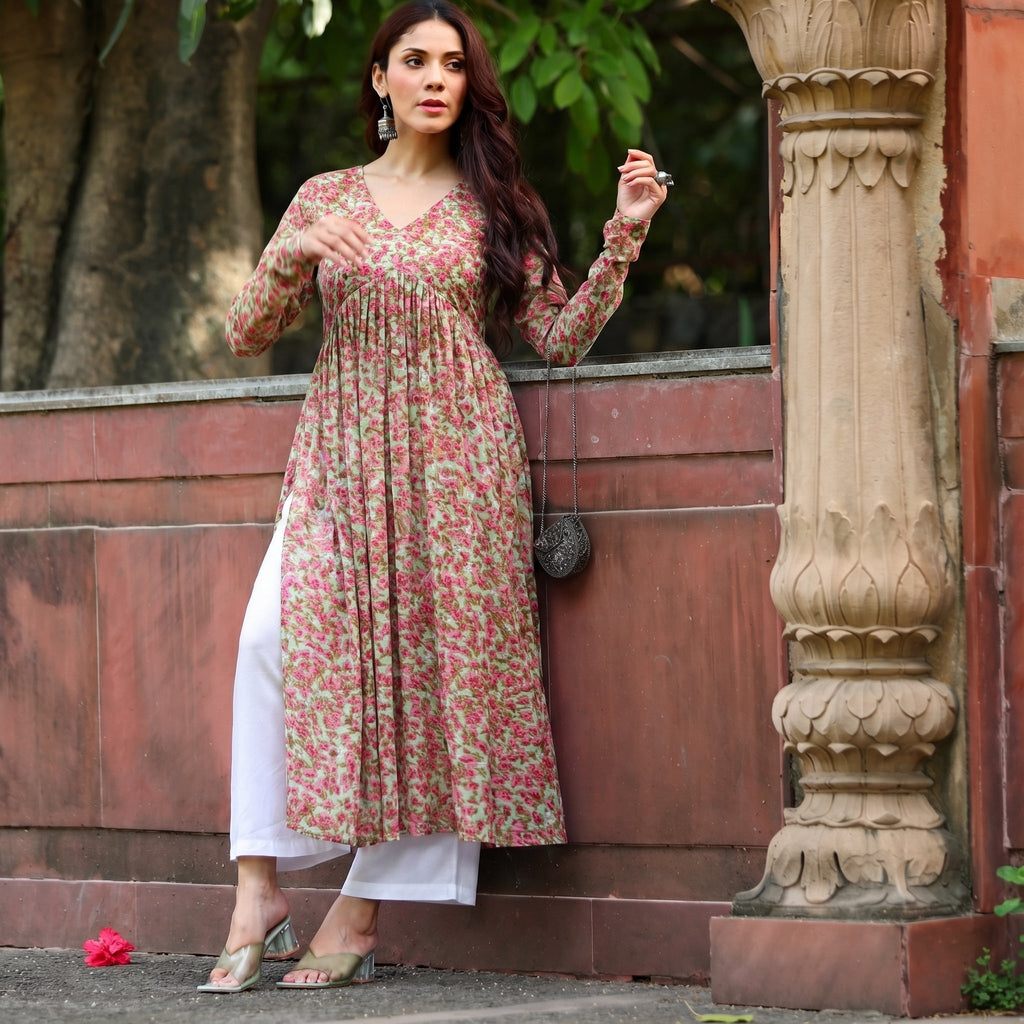 Namati Georgette Kurta