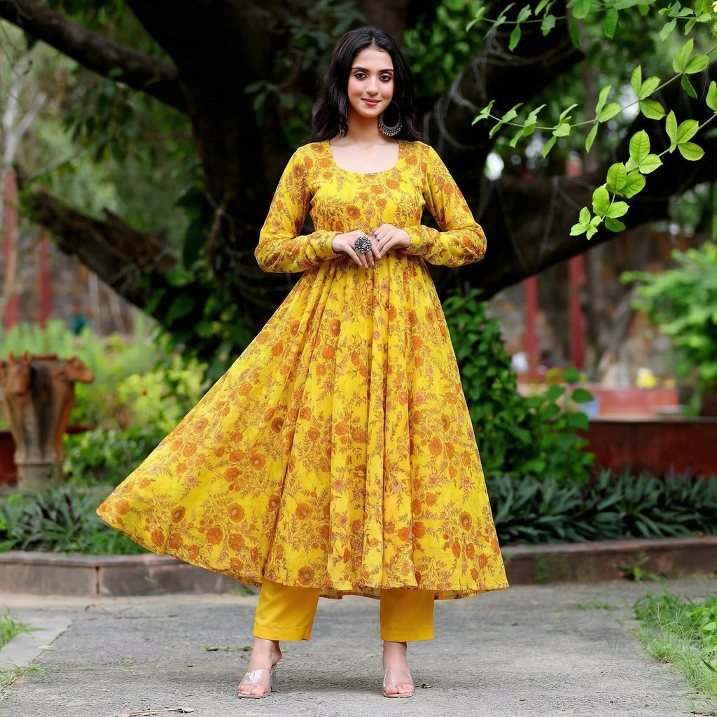 Rajeshwari Georgette Kurta