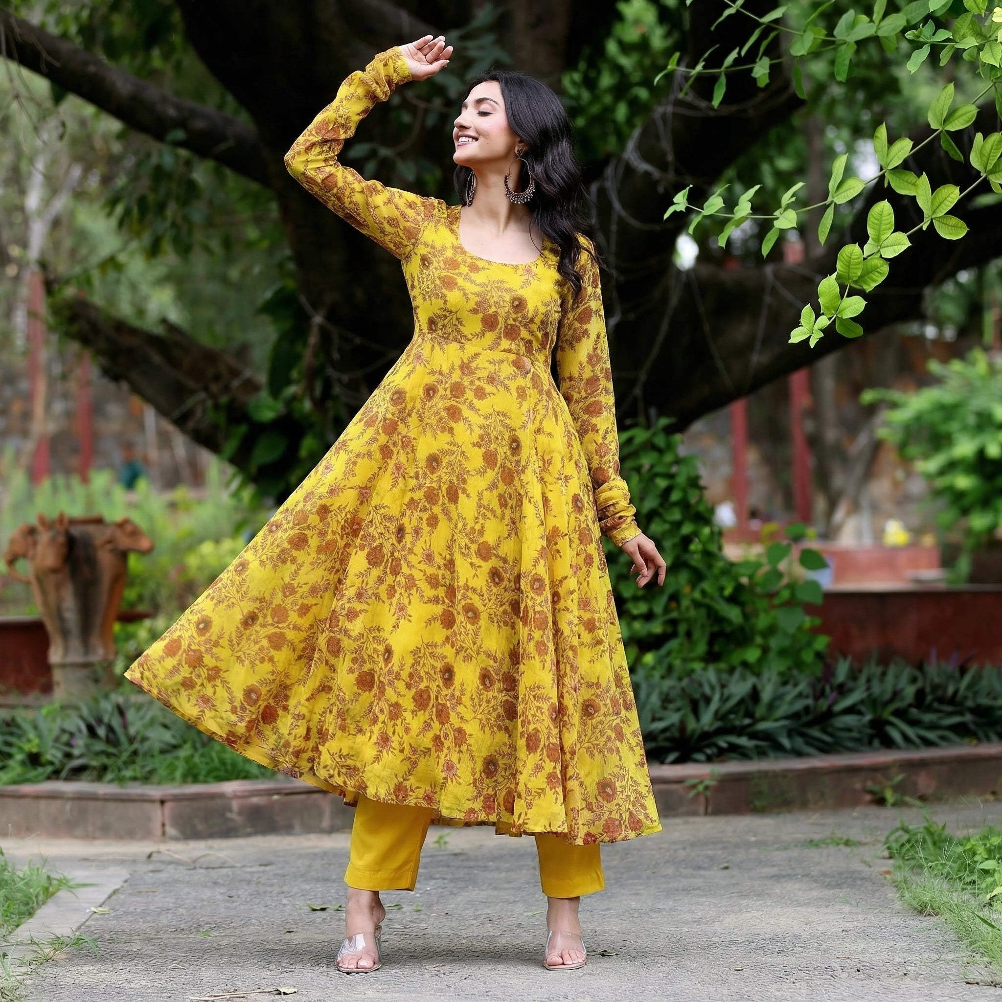 Rajeshwari Georgette Kurta
