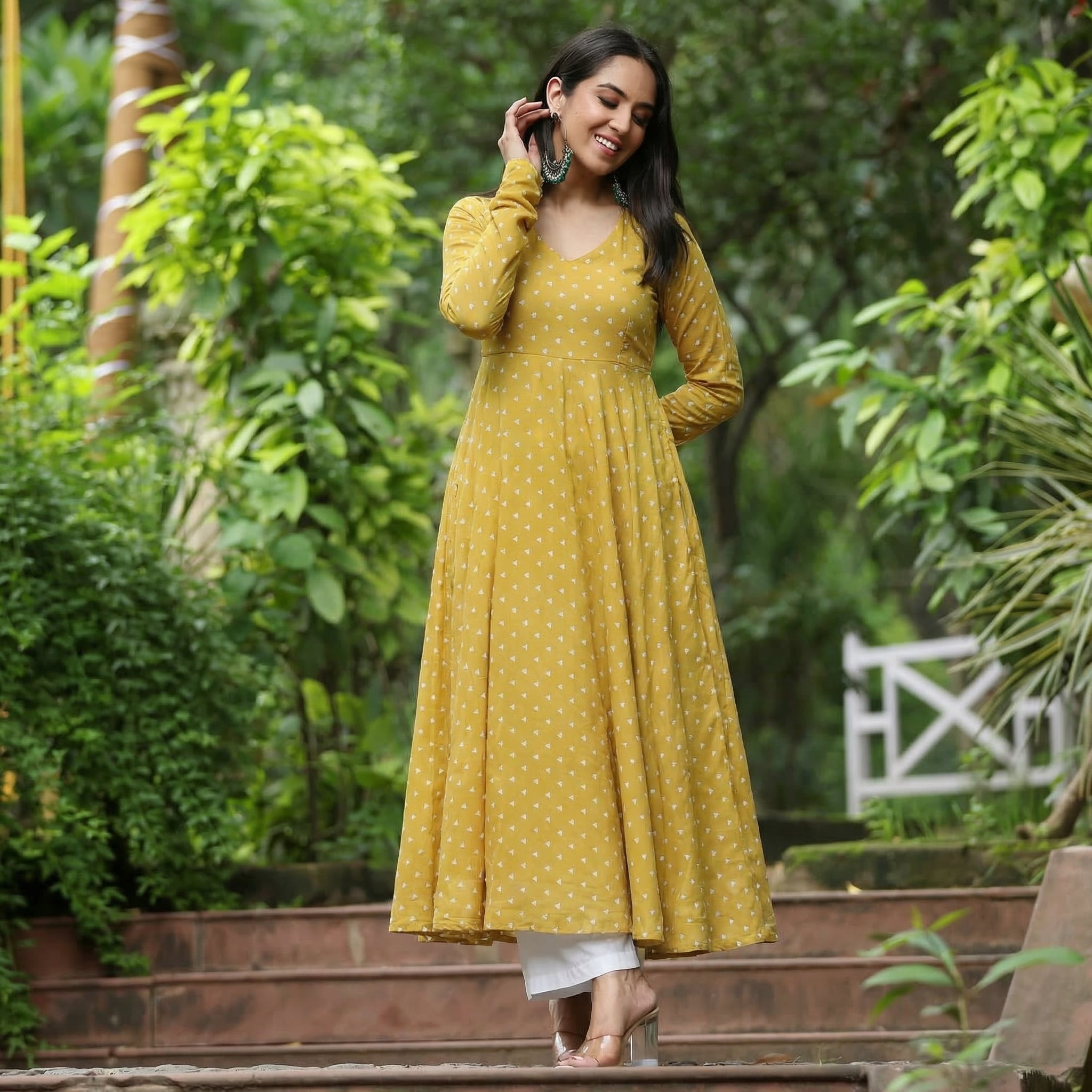 Nehal Georgette Kurta