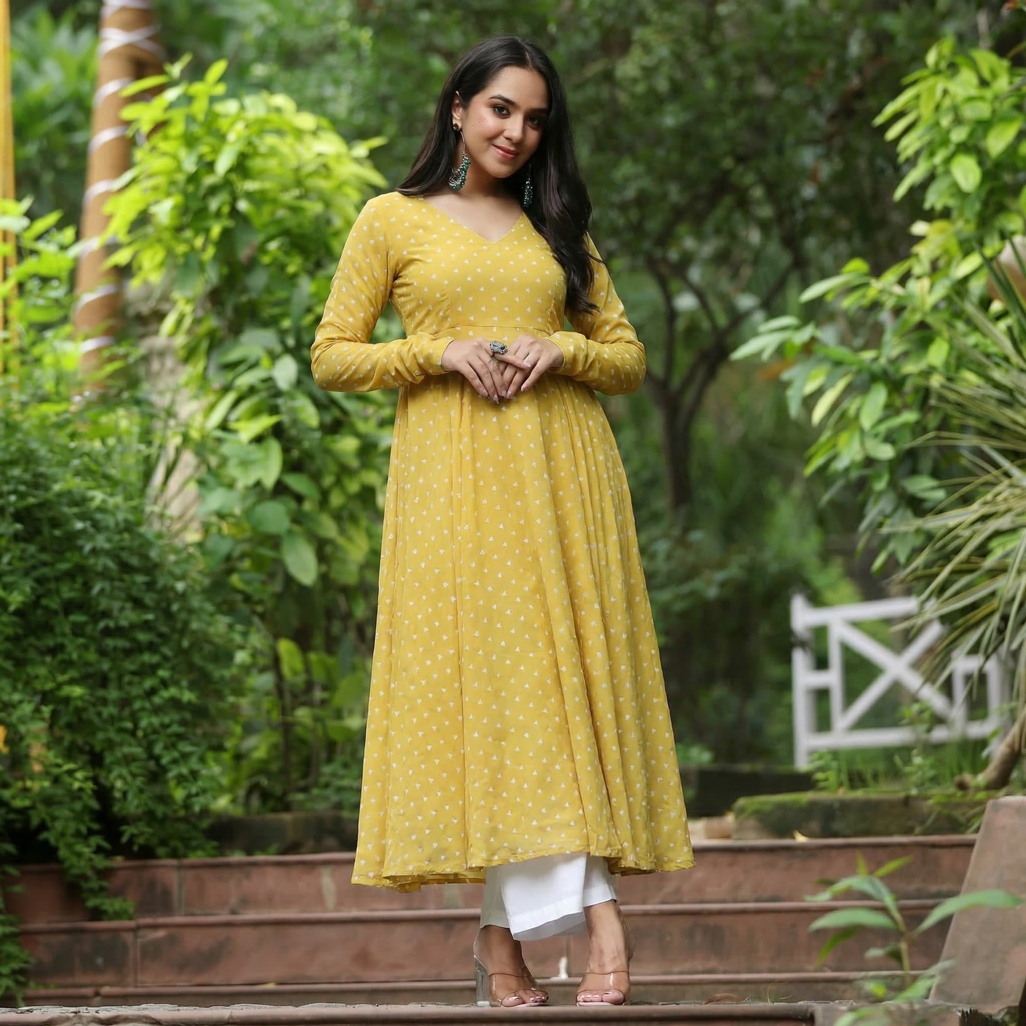 Nehal Georgette Kurta
