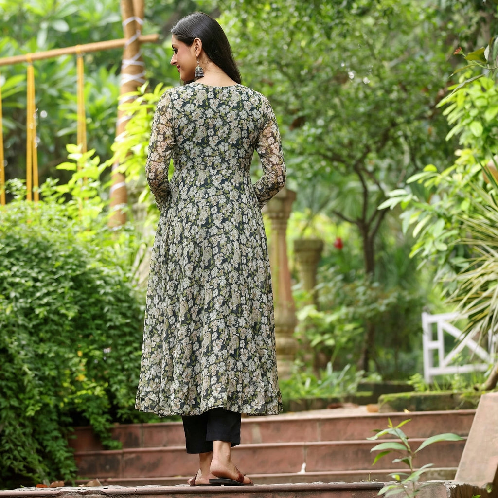 Dhuni Georgette Kurta