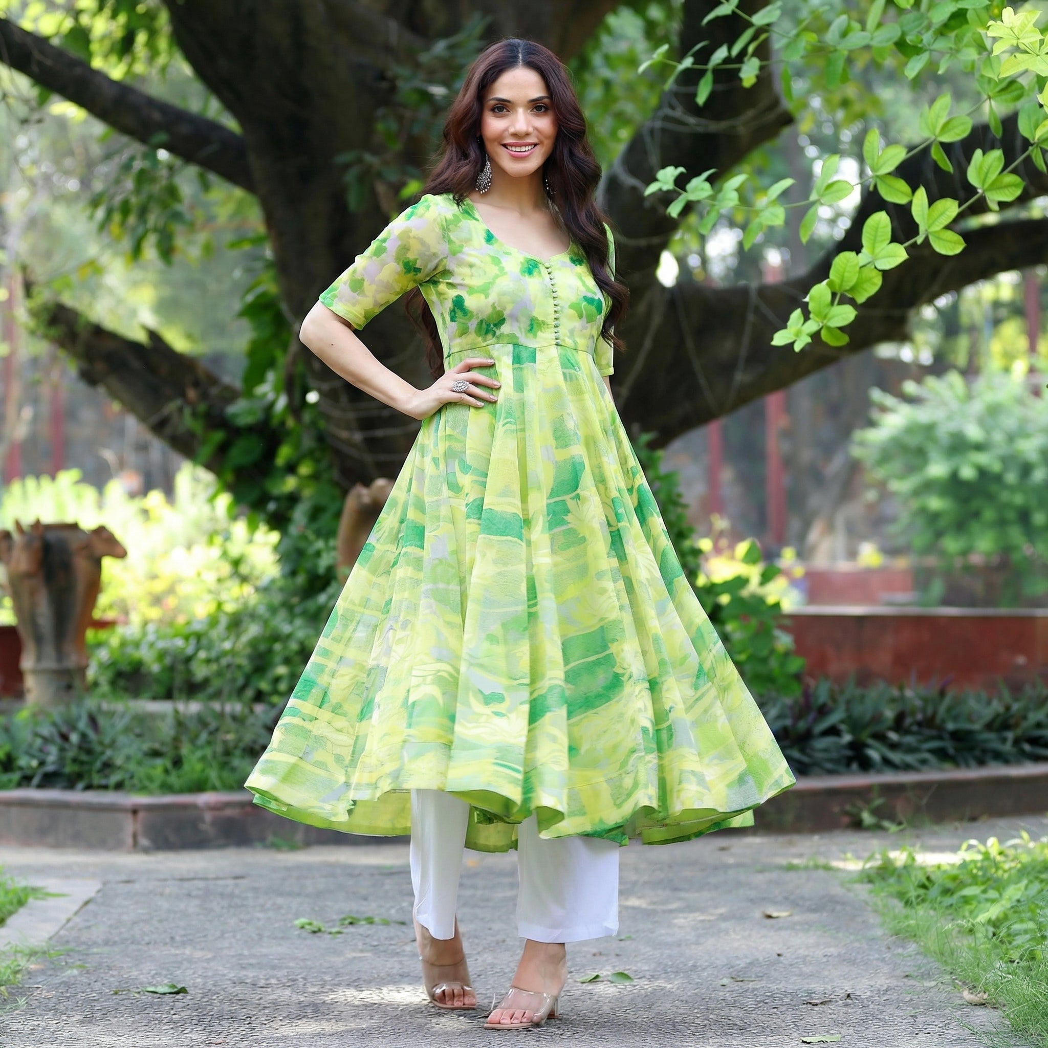 Ashna Georgette Kurta