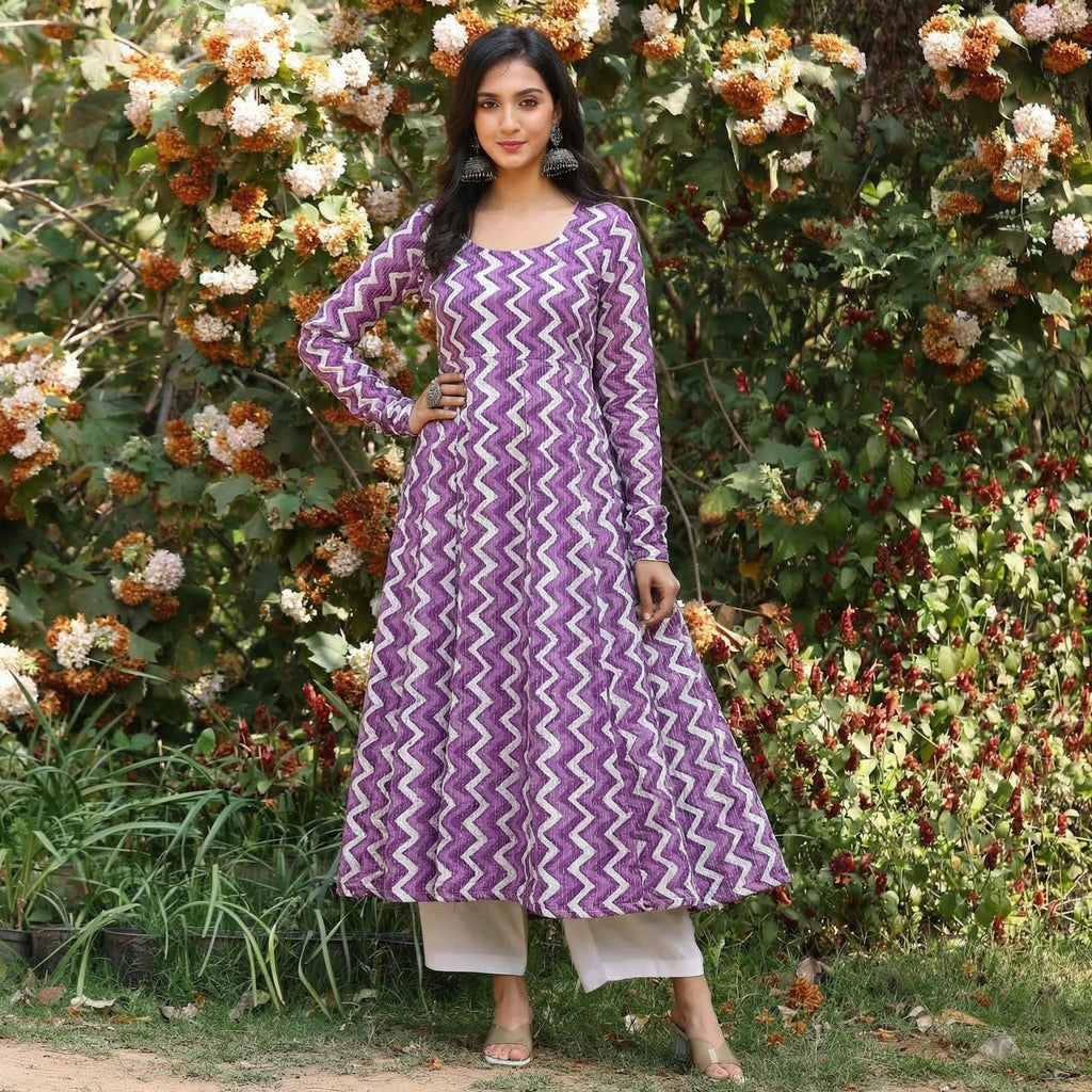 Shiraagya Kantha Cotton Kurta