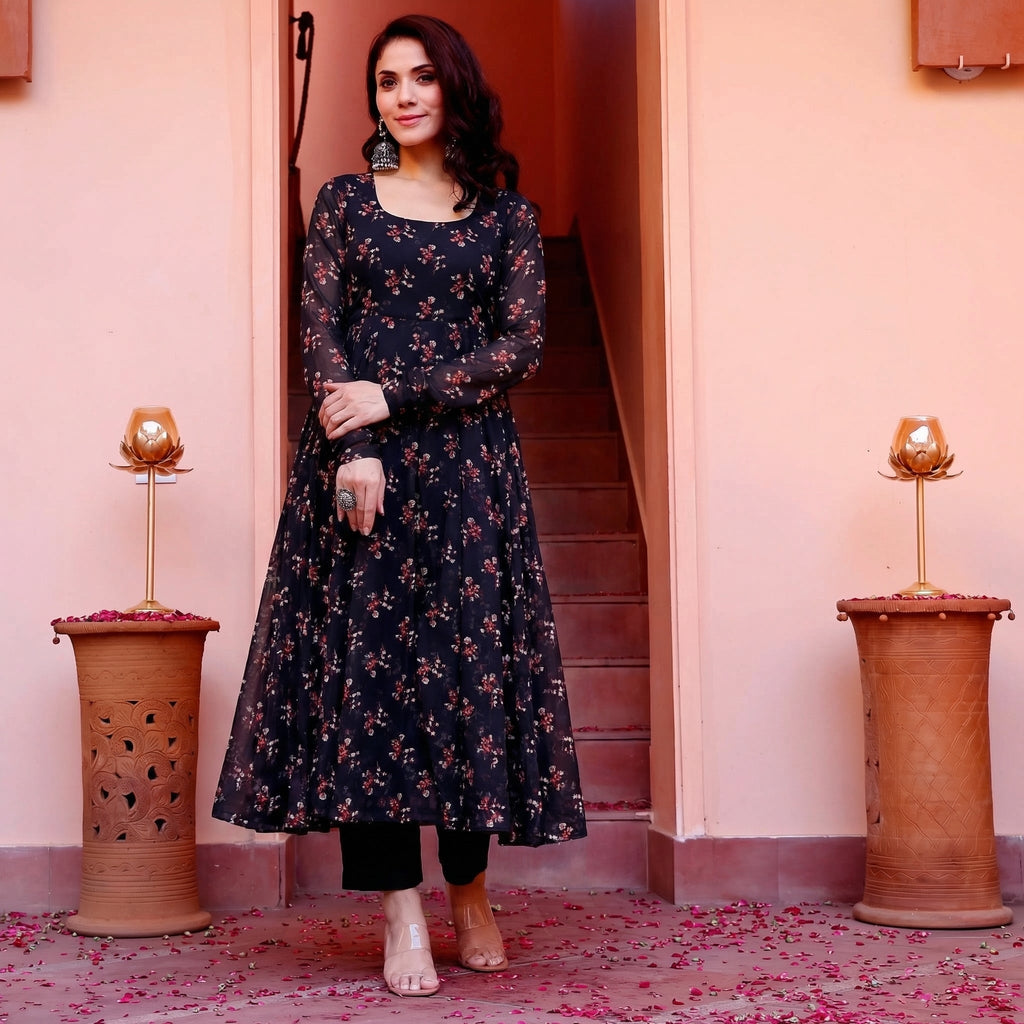 Chaitali Georgette Kurta