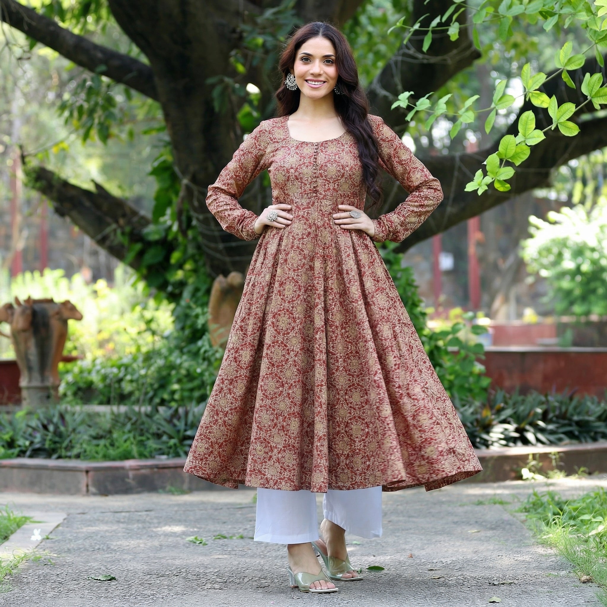 Alekha Georgette Kurta