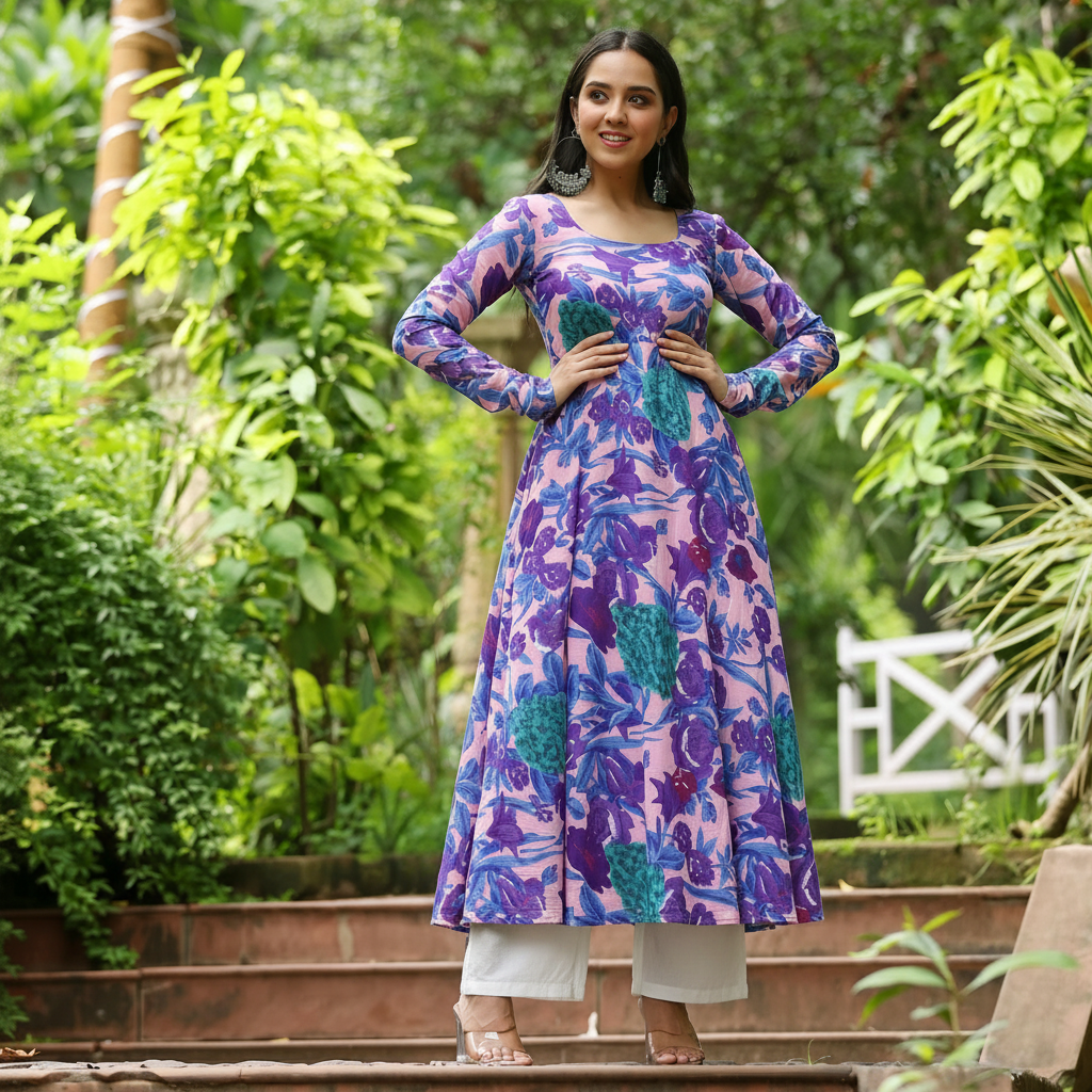 Mizi Georgette Kurta