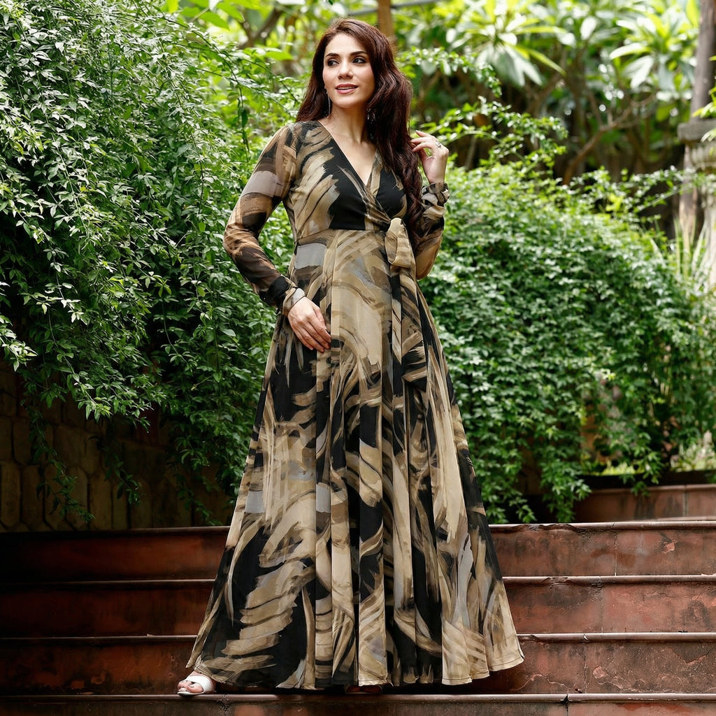 Yukta Georgette Angrakha