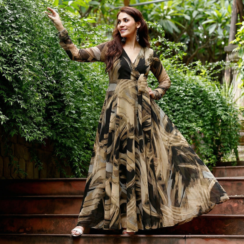 Yukta Georgette Angrakha