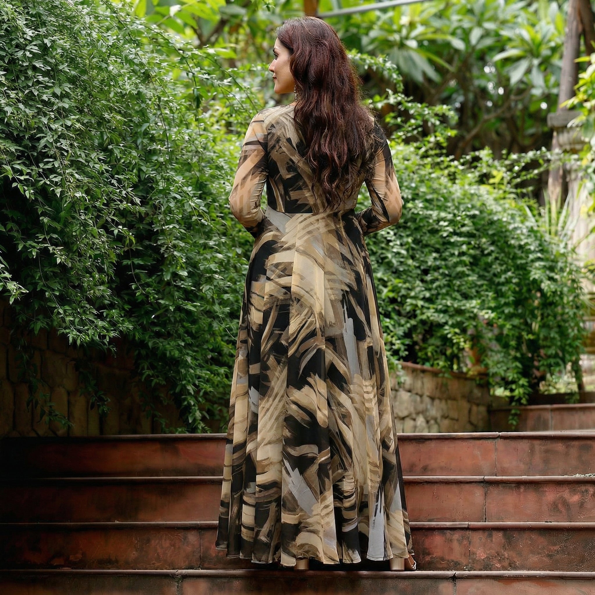 Yukta Georgette Angrakha