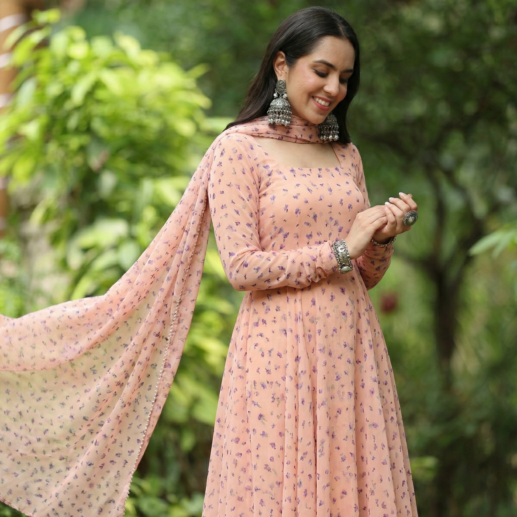 Edira Georgette Set