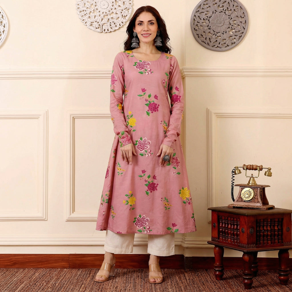 Mittra Cotton Kurta