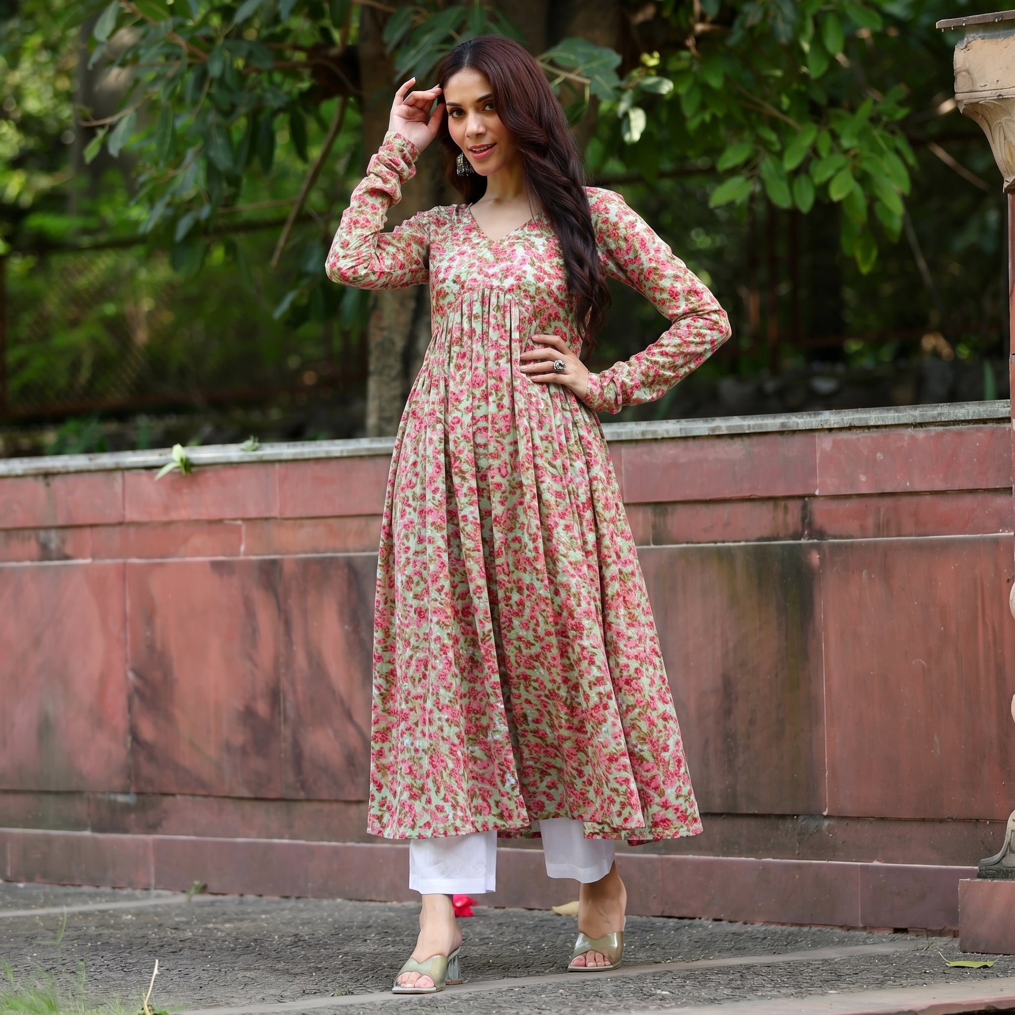 Namati Georgette Kurta