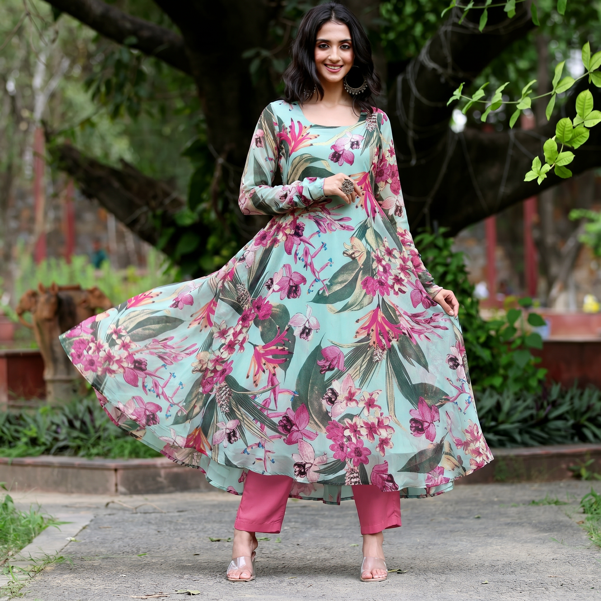 Surika Georgette Kurta