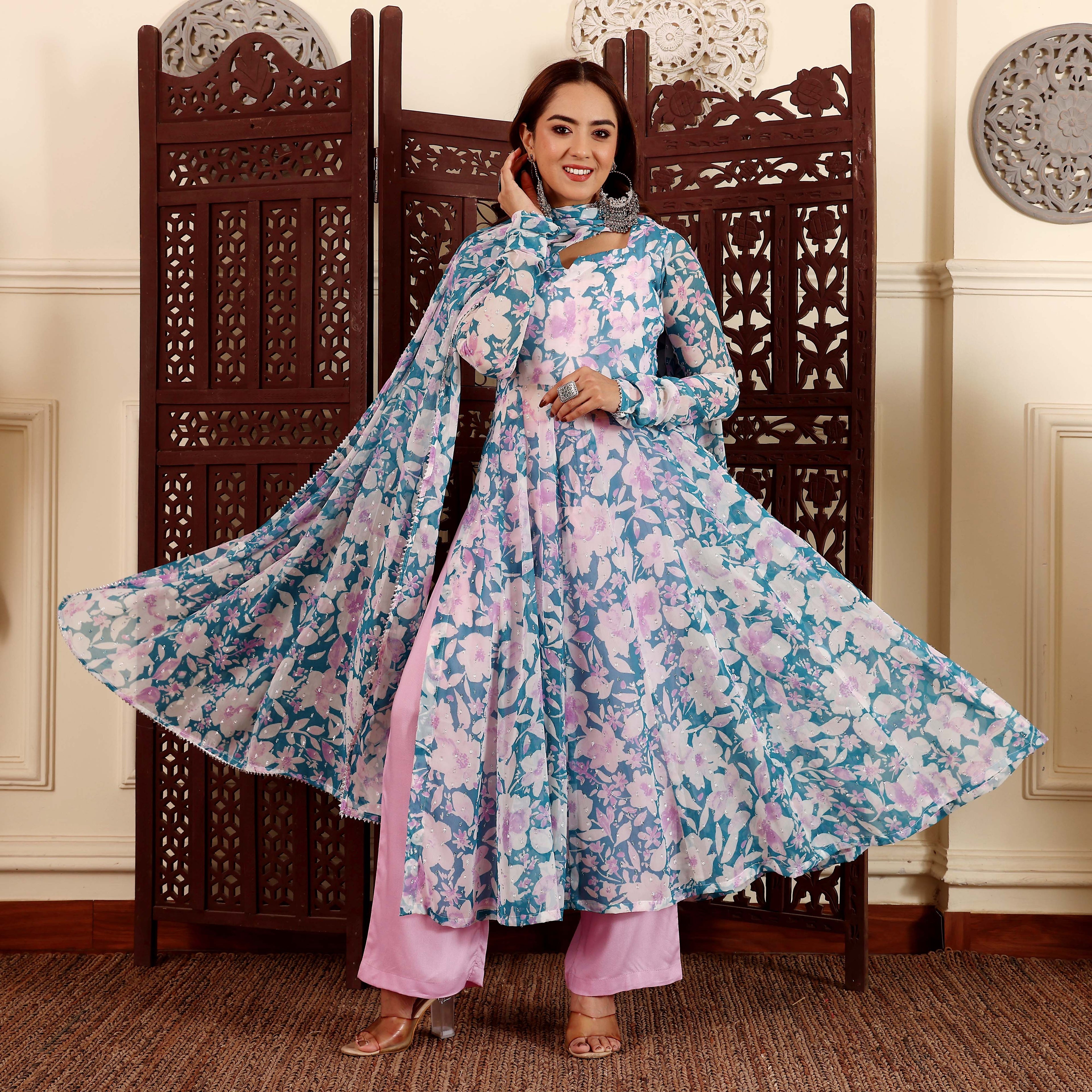 Chanchala Georgette Set