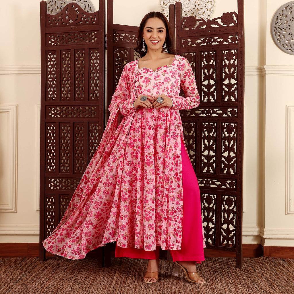 Zubina Georgette Set