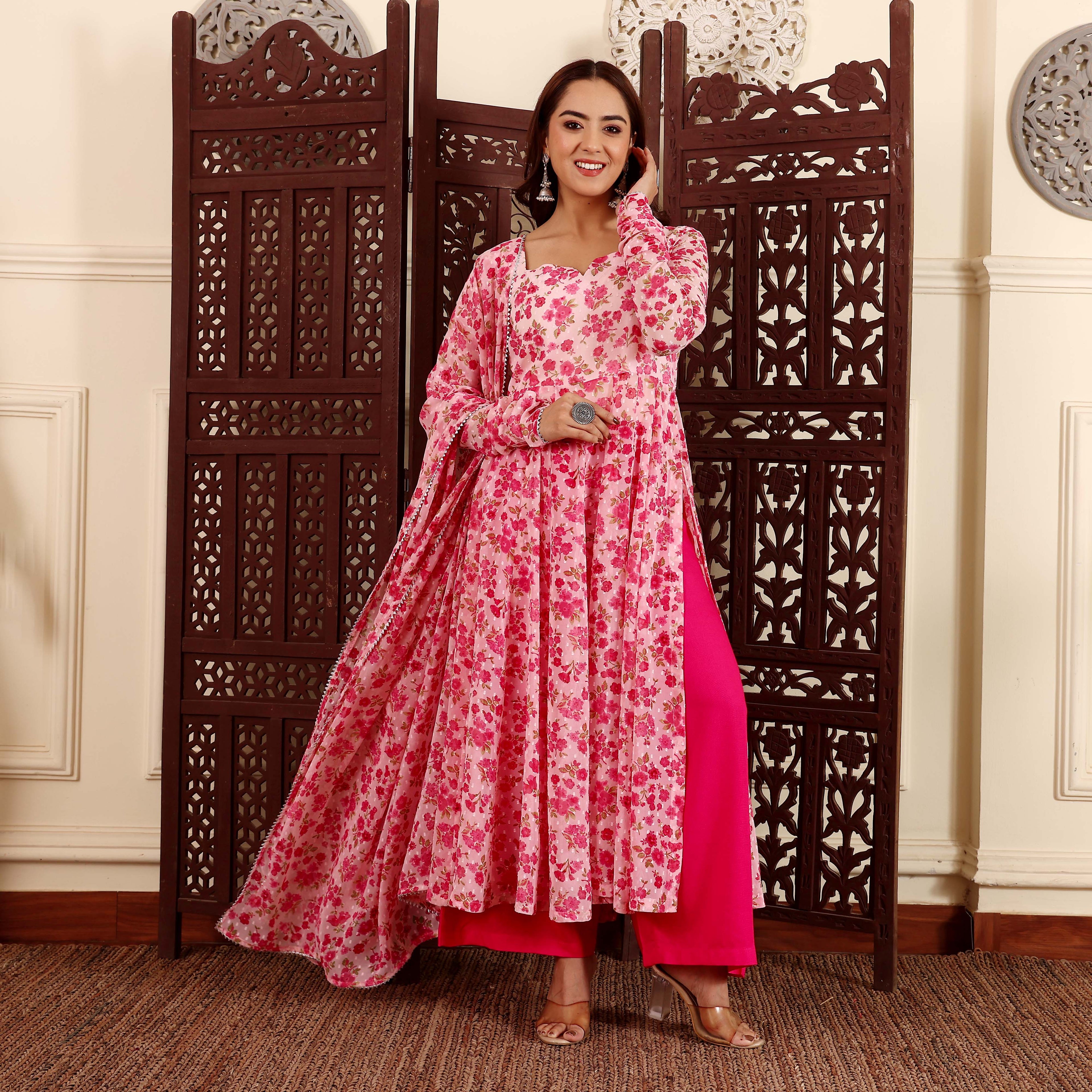 Zubina Georgette Set