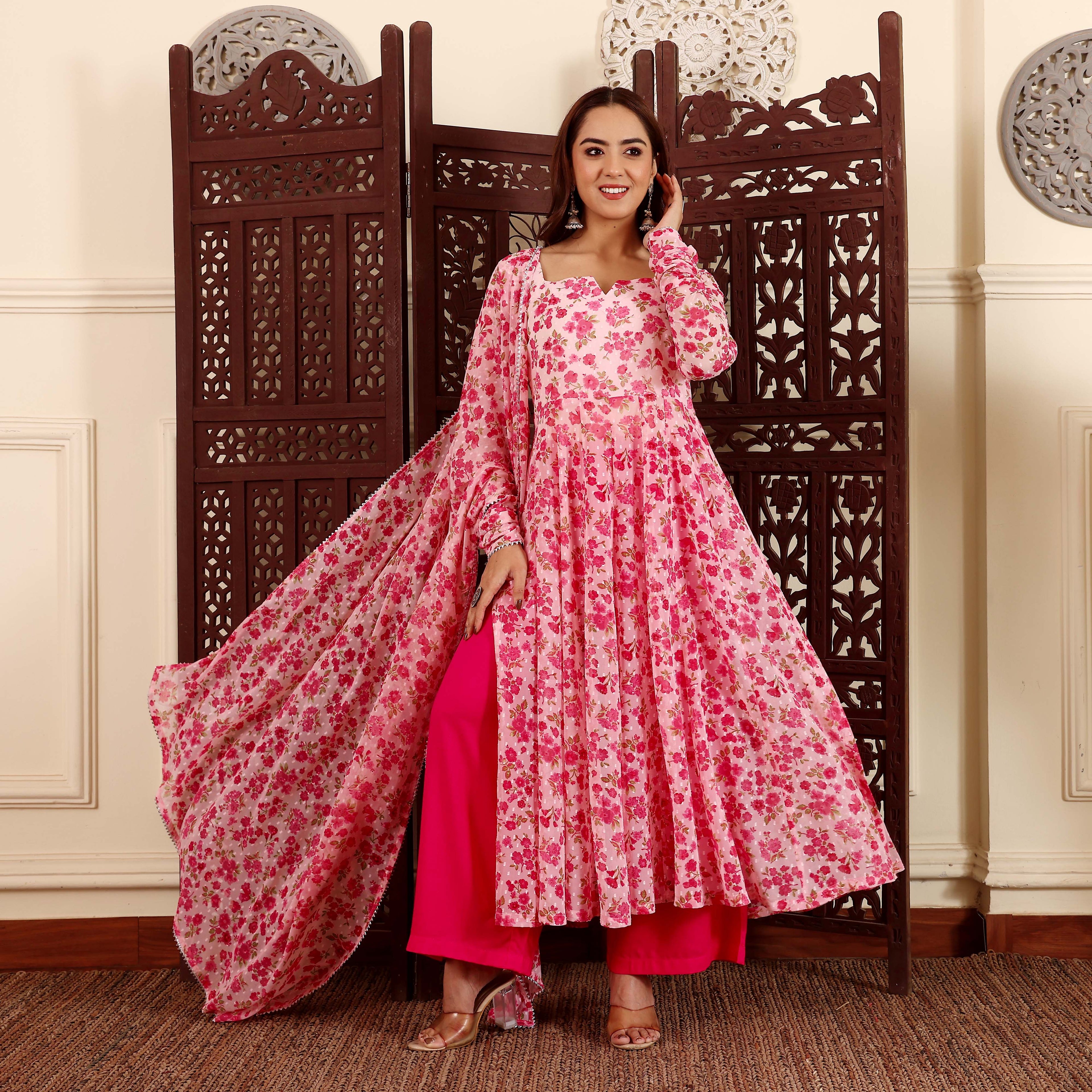 Zubina Georgette Set