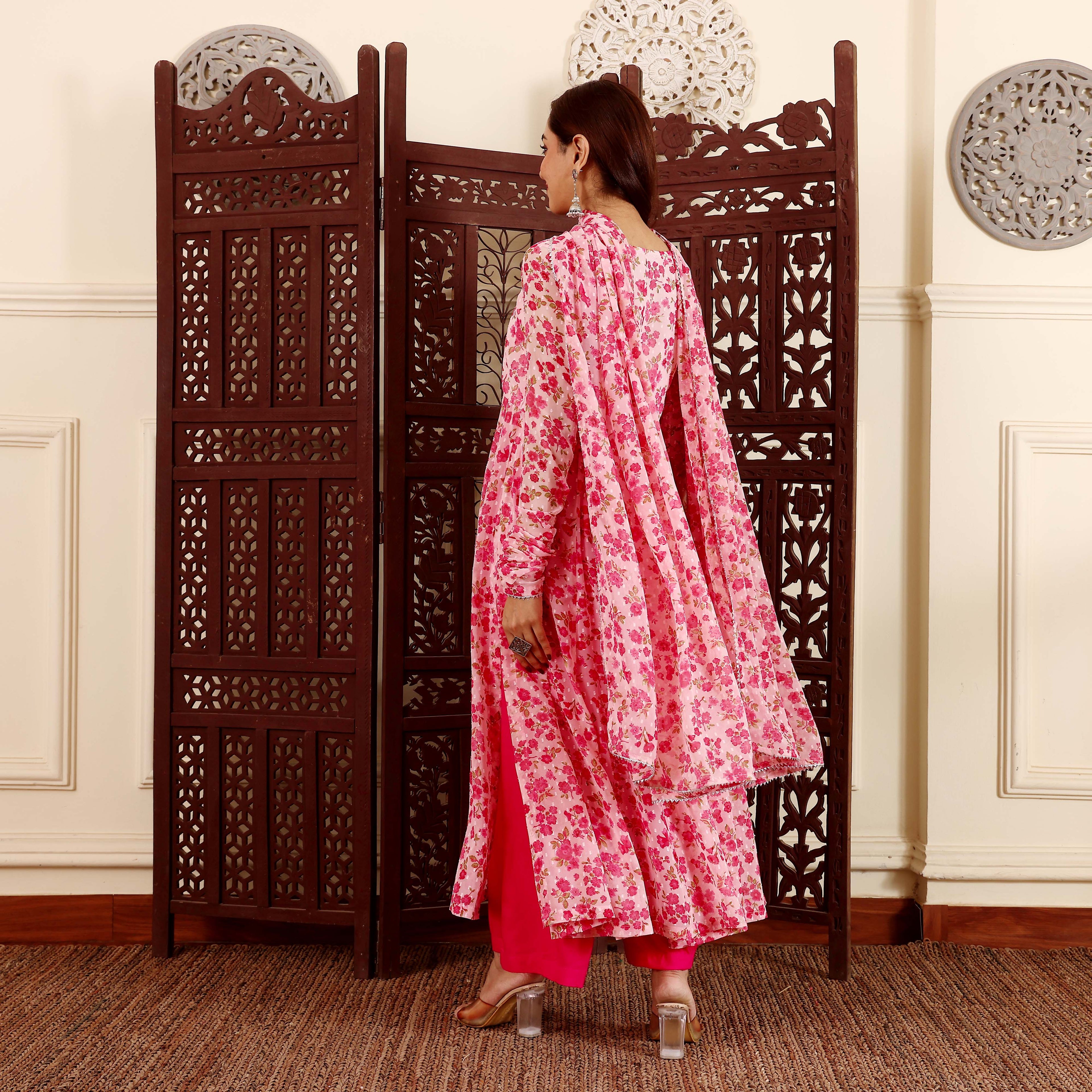 Zubina Georgette Set
