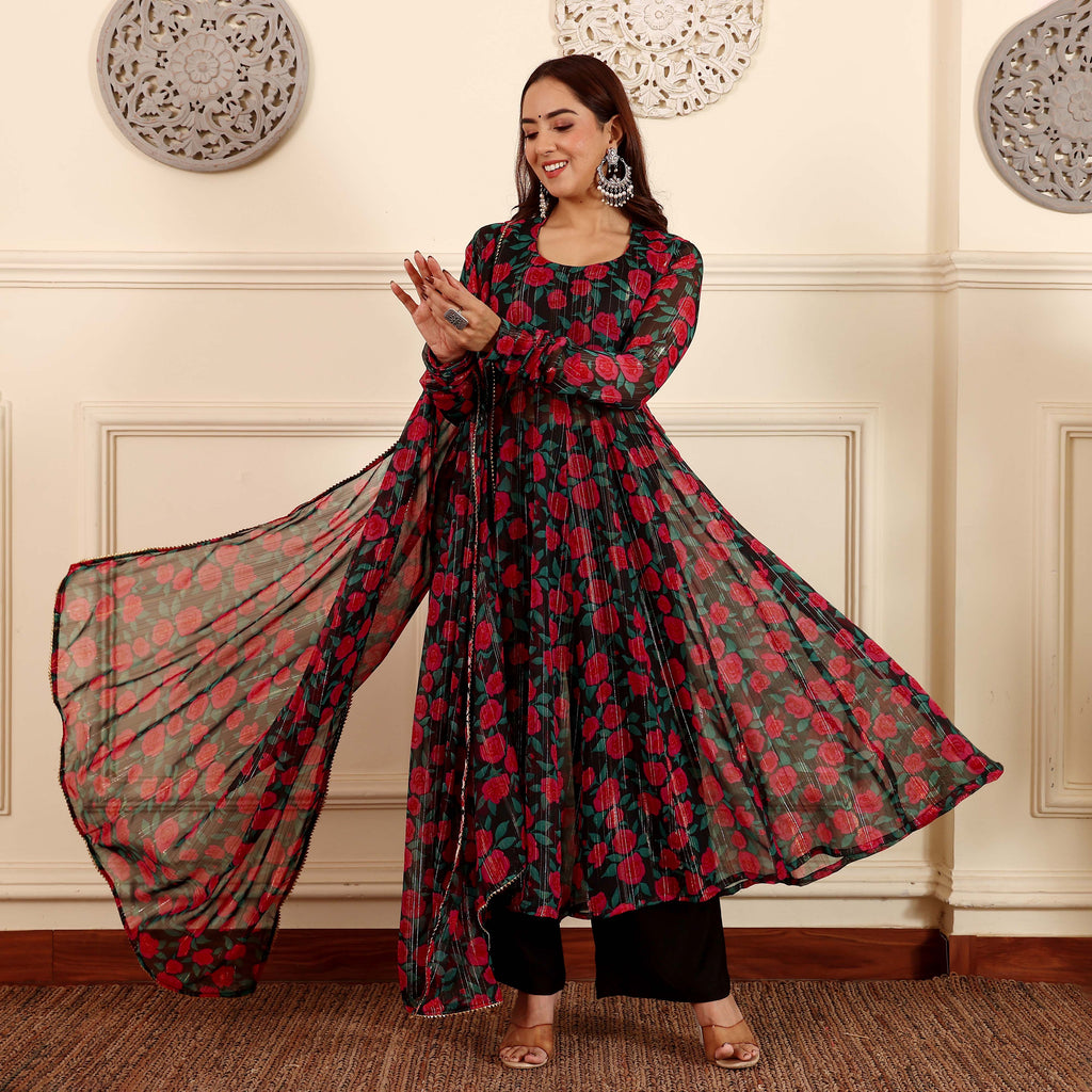 Fiza Georgette Set